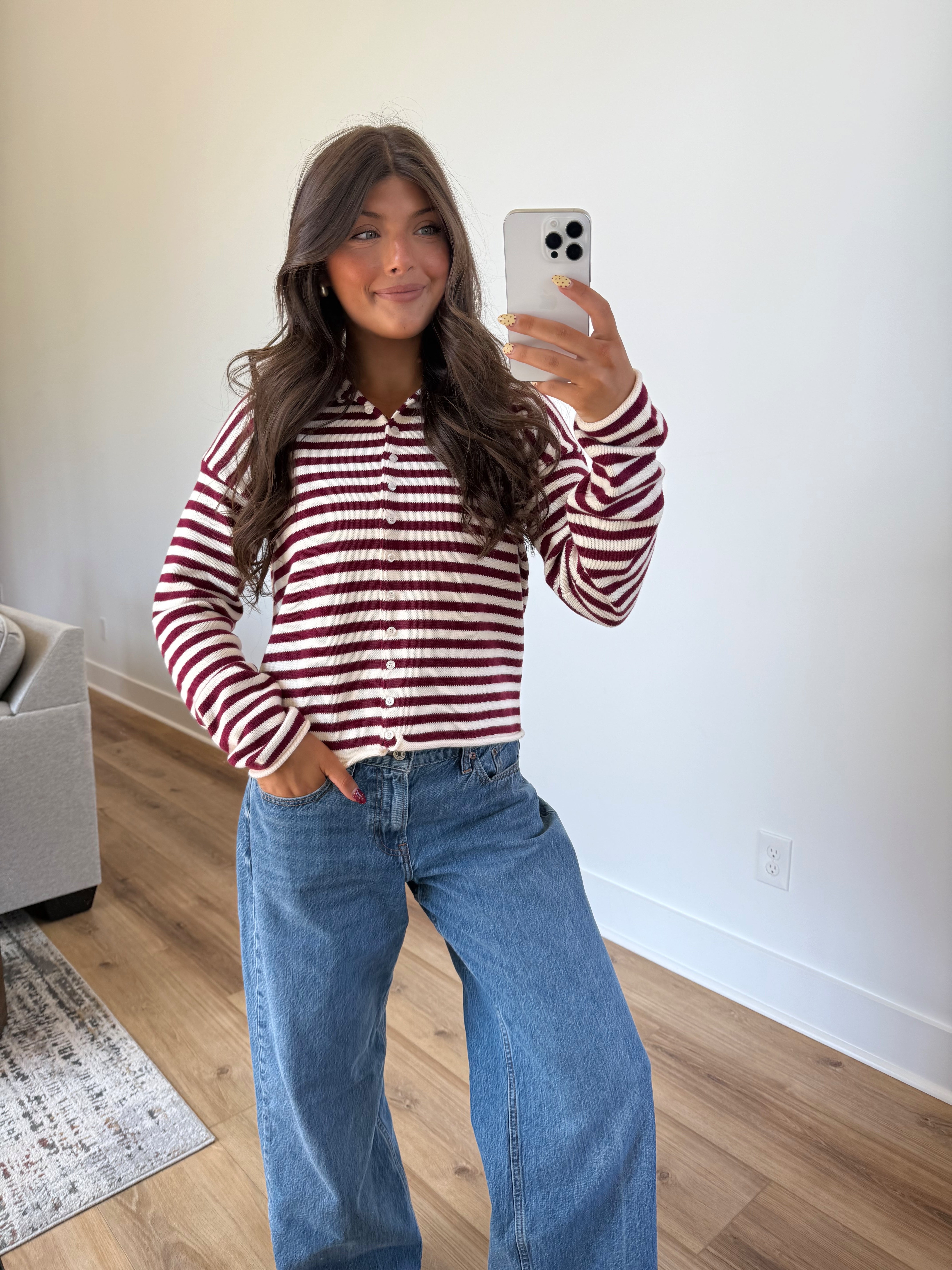 Cranberry Cashmere Sweater