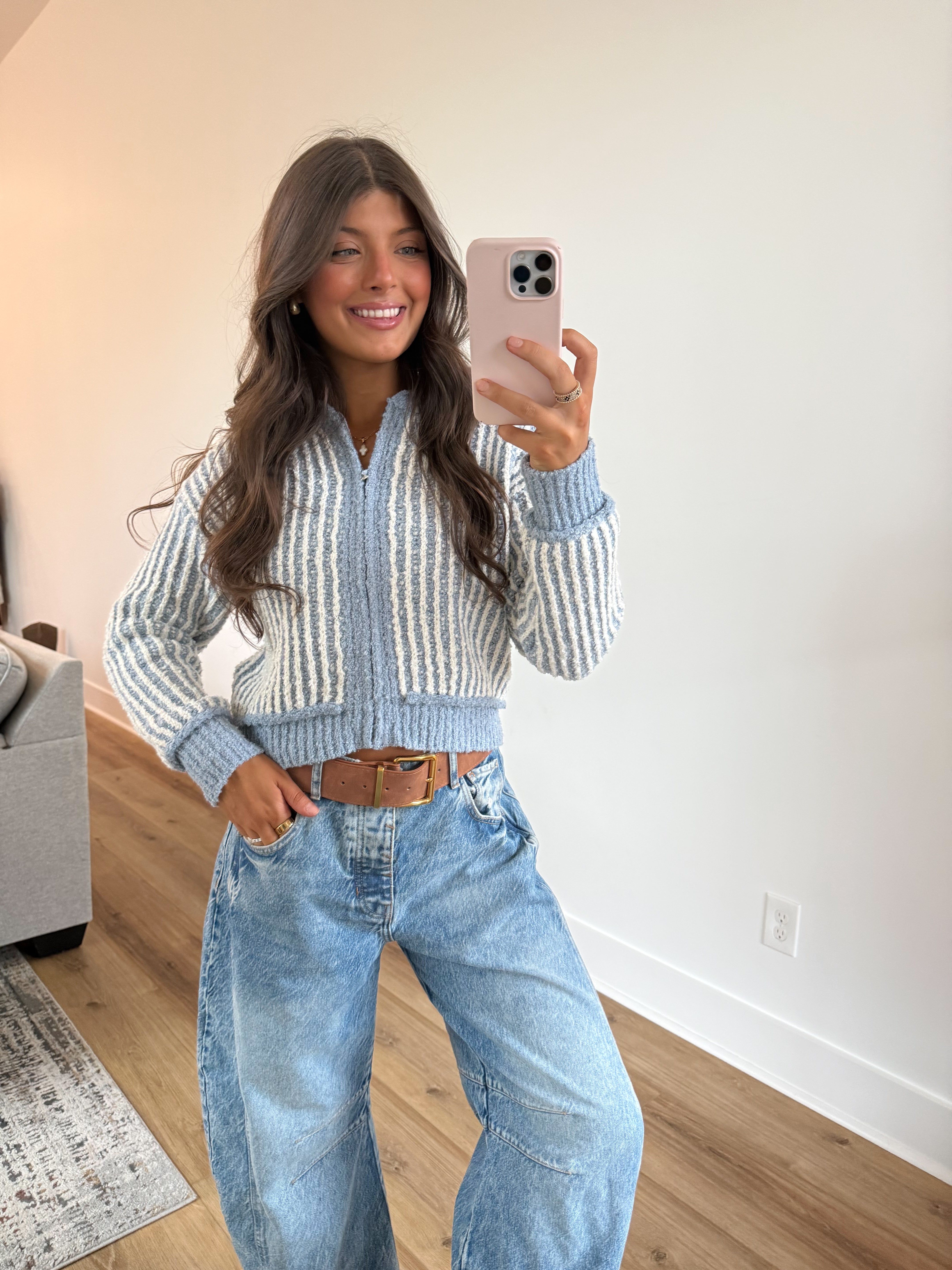 Sedona Stripe Zip-Up