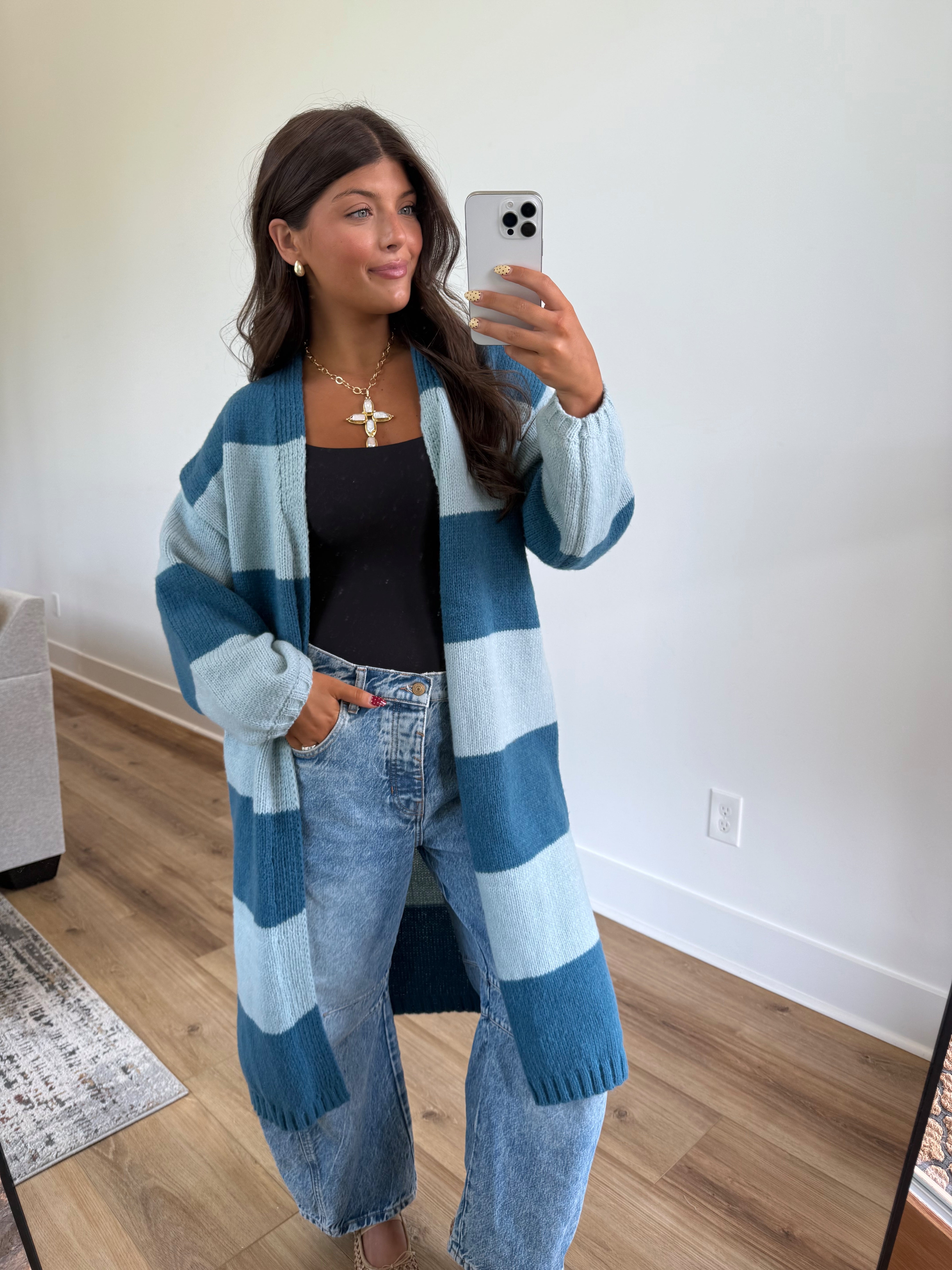 Lakeside Stripe Cardigan