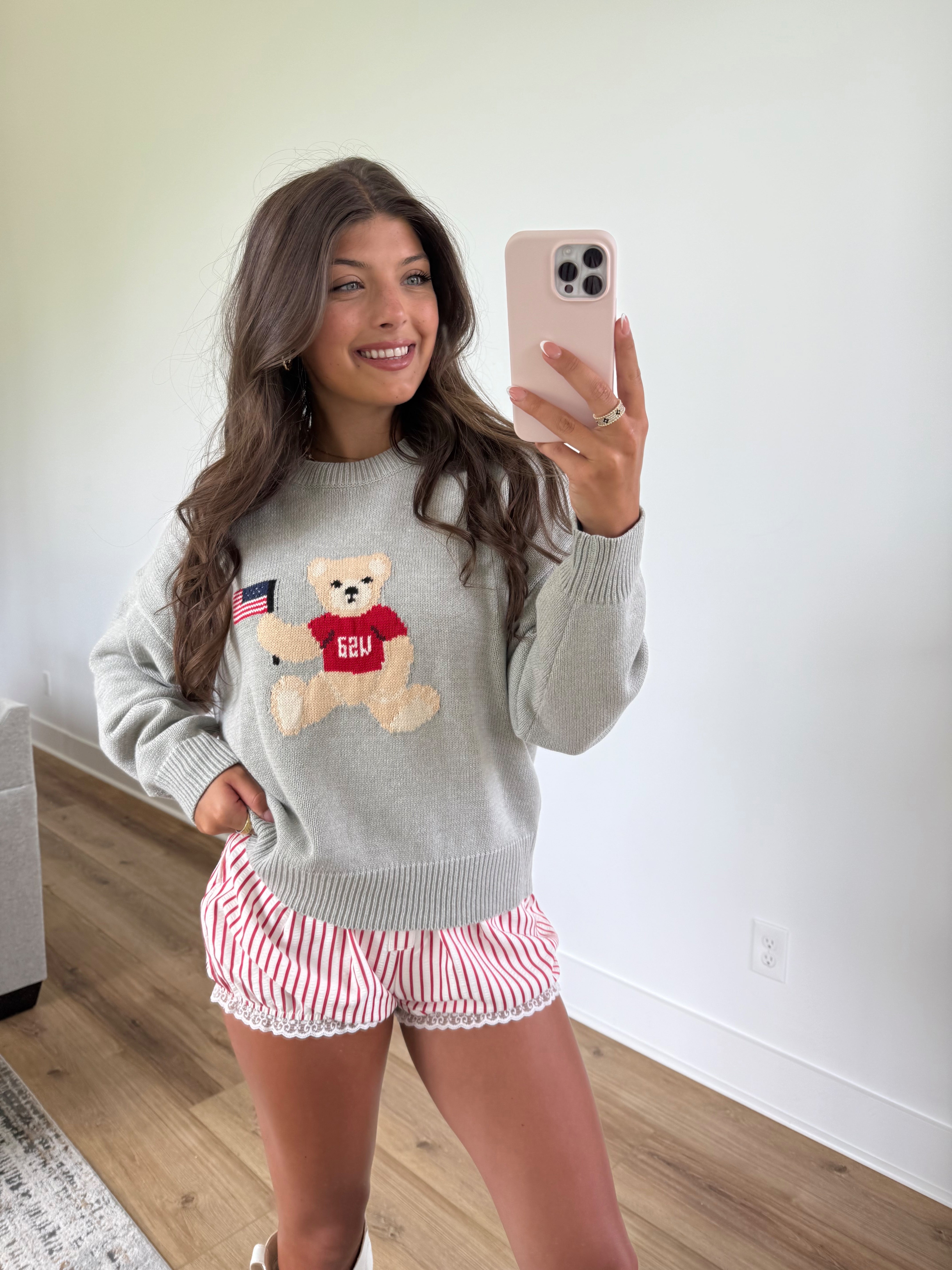 Star-Spangled Snuggles Sweater