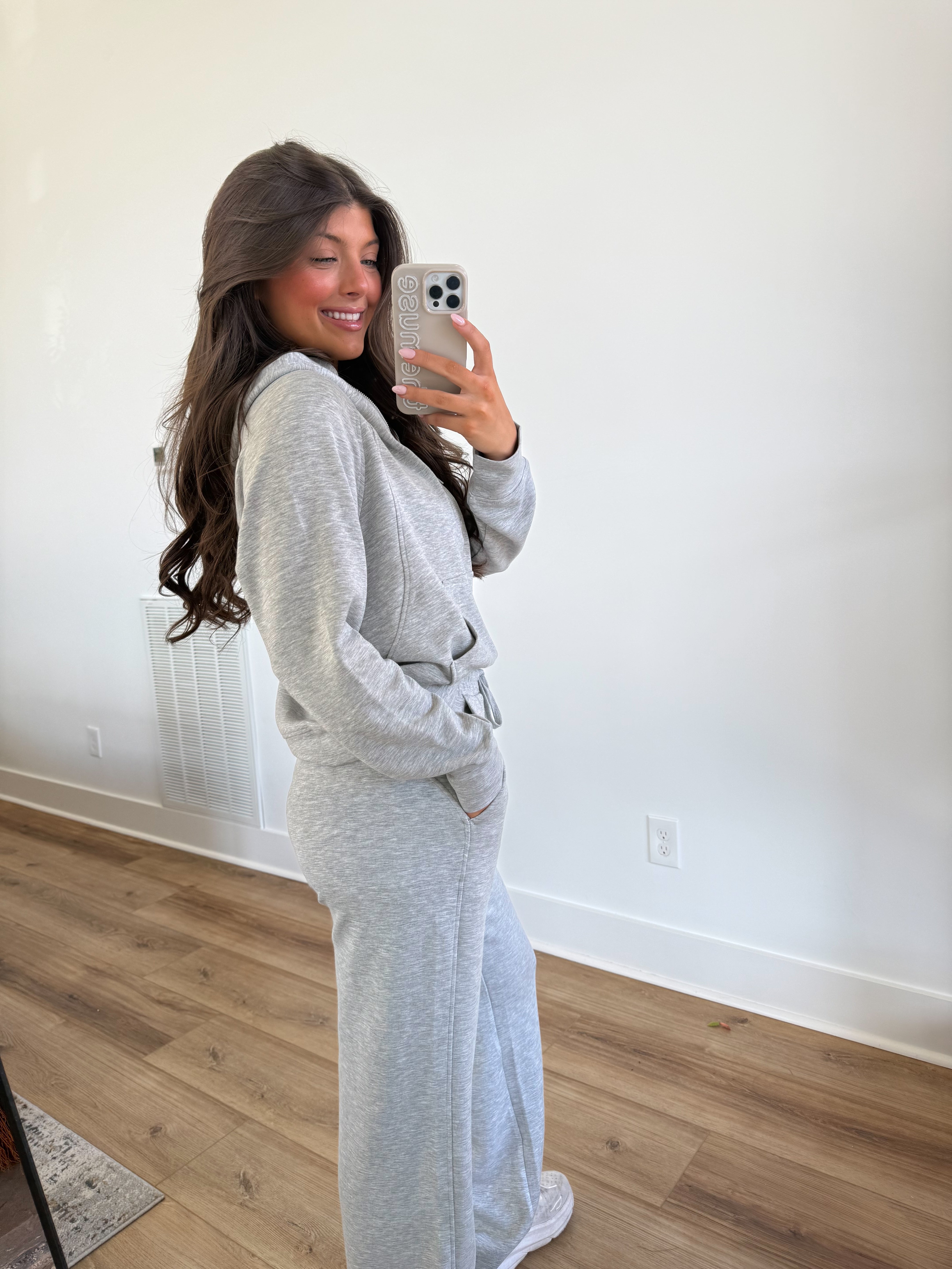 Butter Luxe Lounge Hoodie Set (Grey)