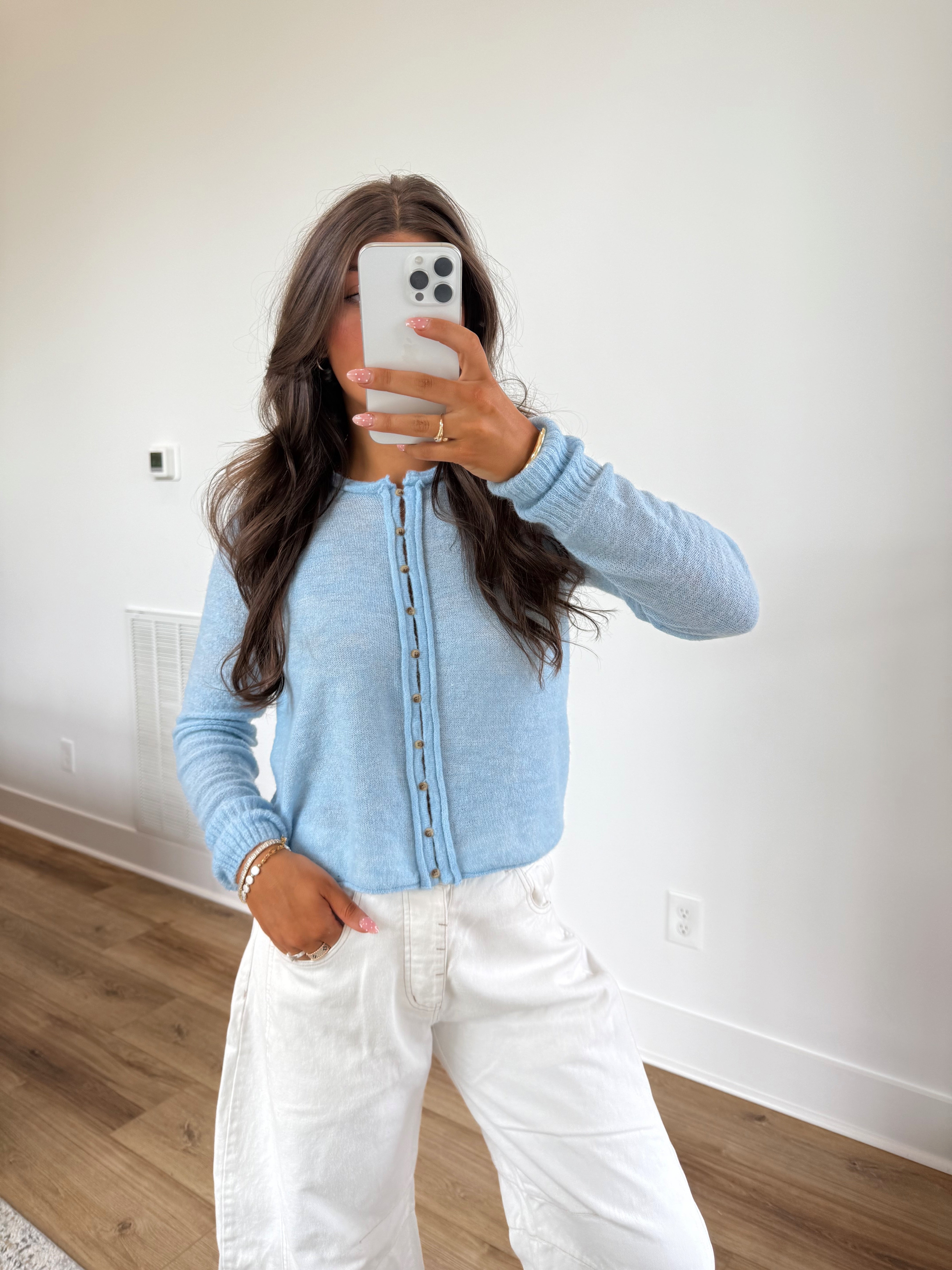 Fifth Avenue Cardigan (Blue)