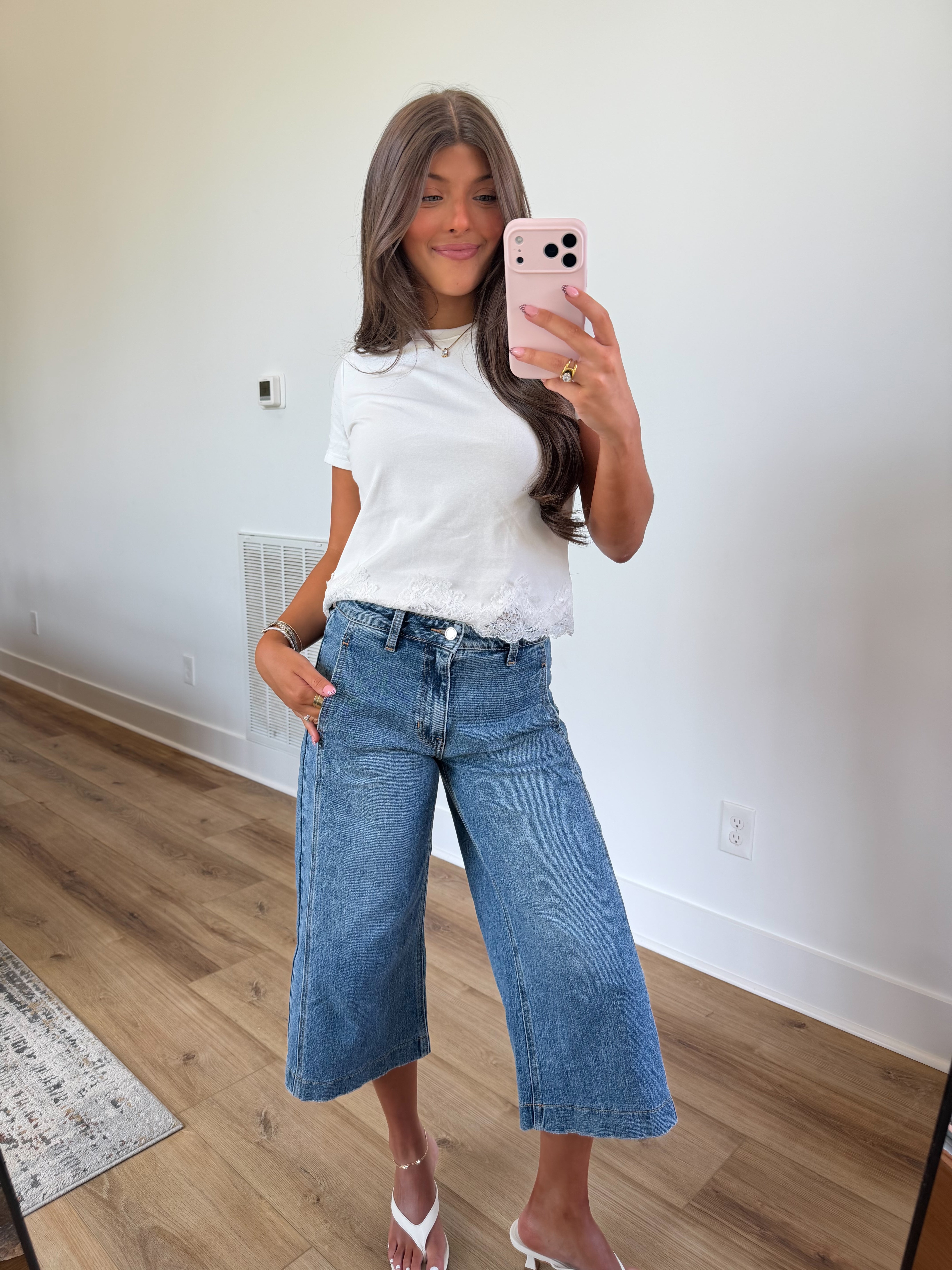 Dark Denim Capris
