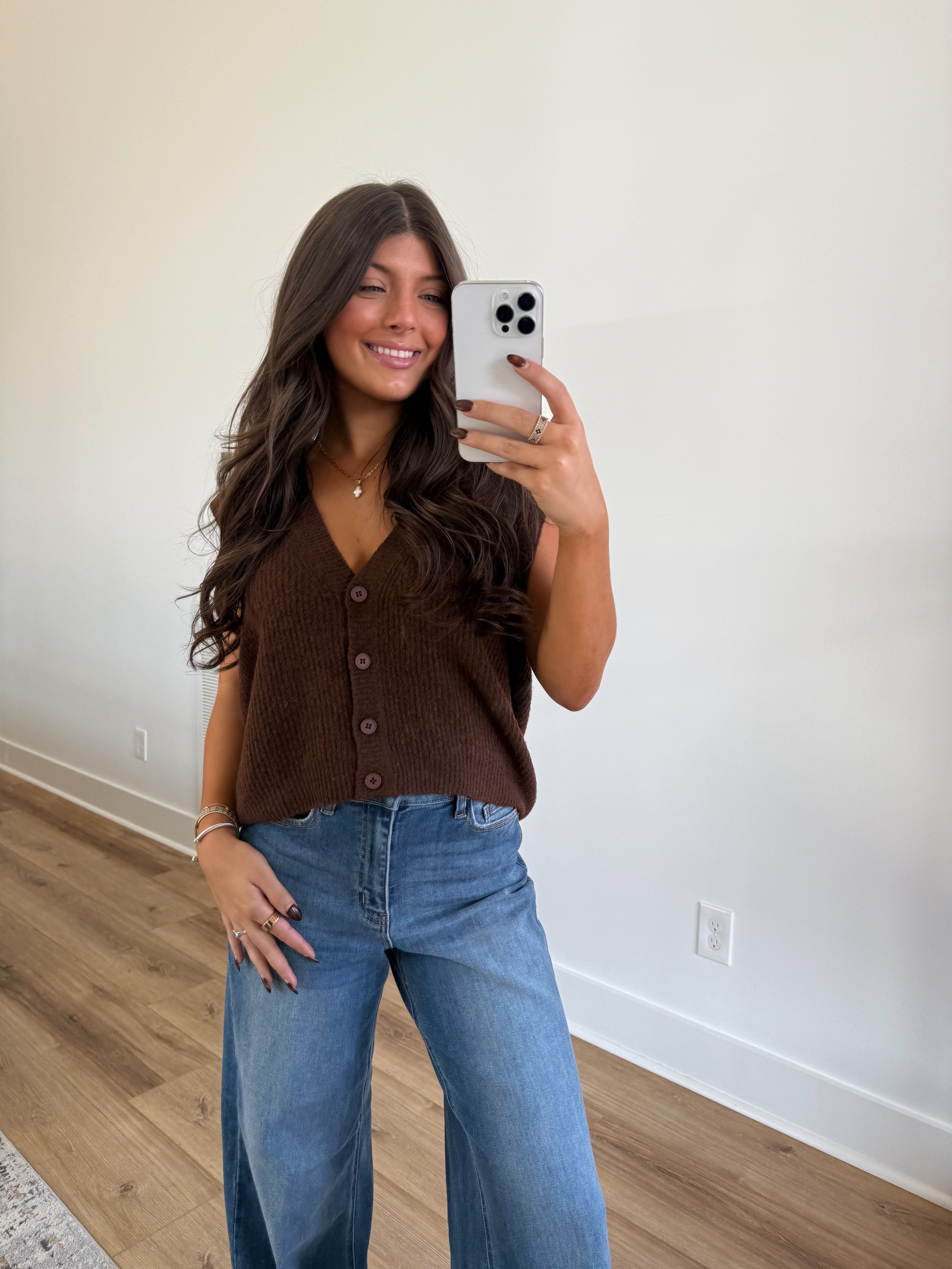 The Hazel Knit Vest