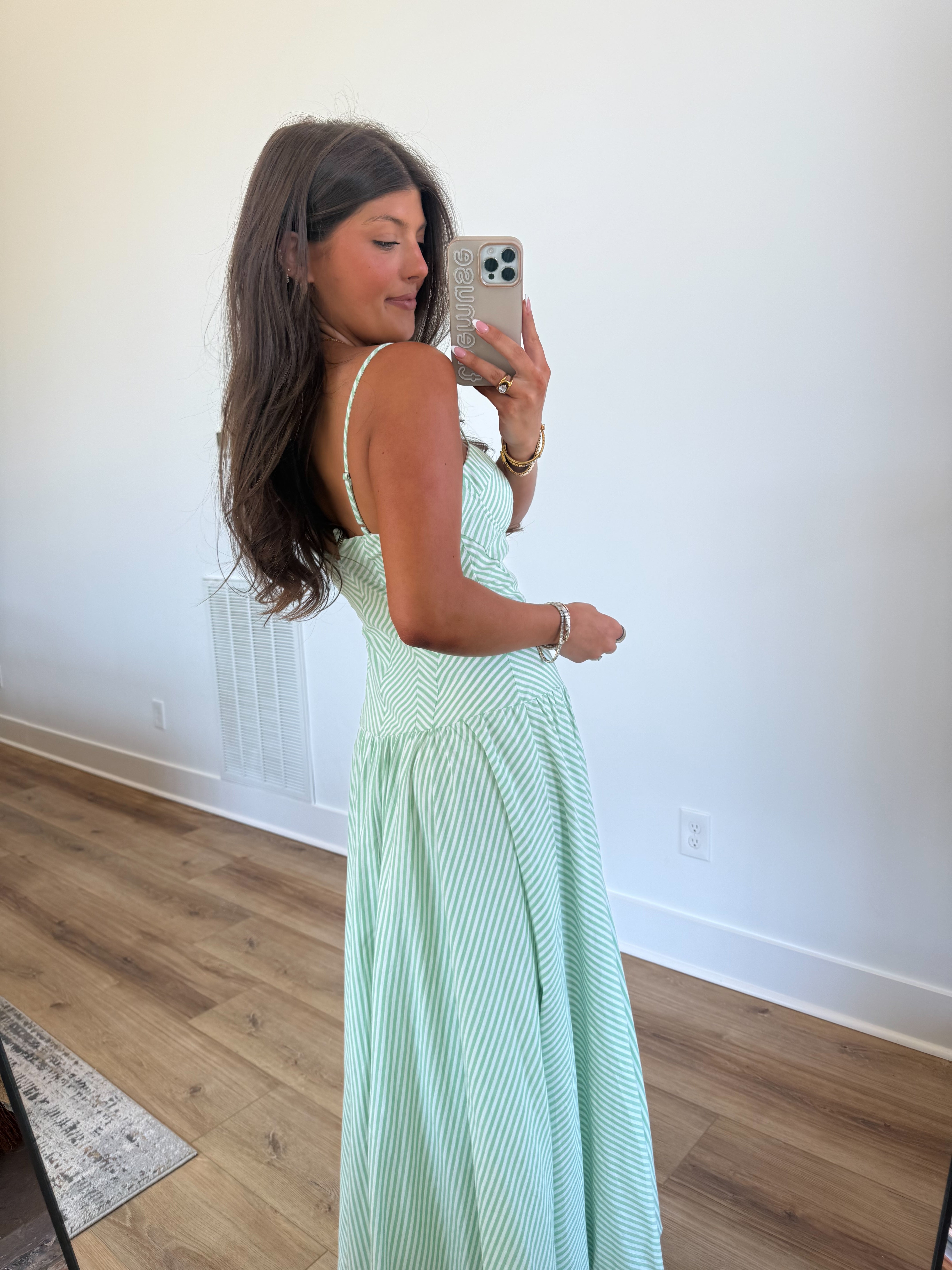 Master Structure Maxi Dress (Green)