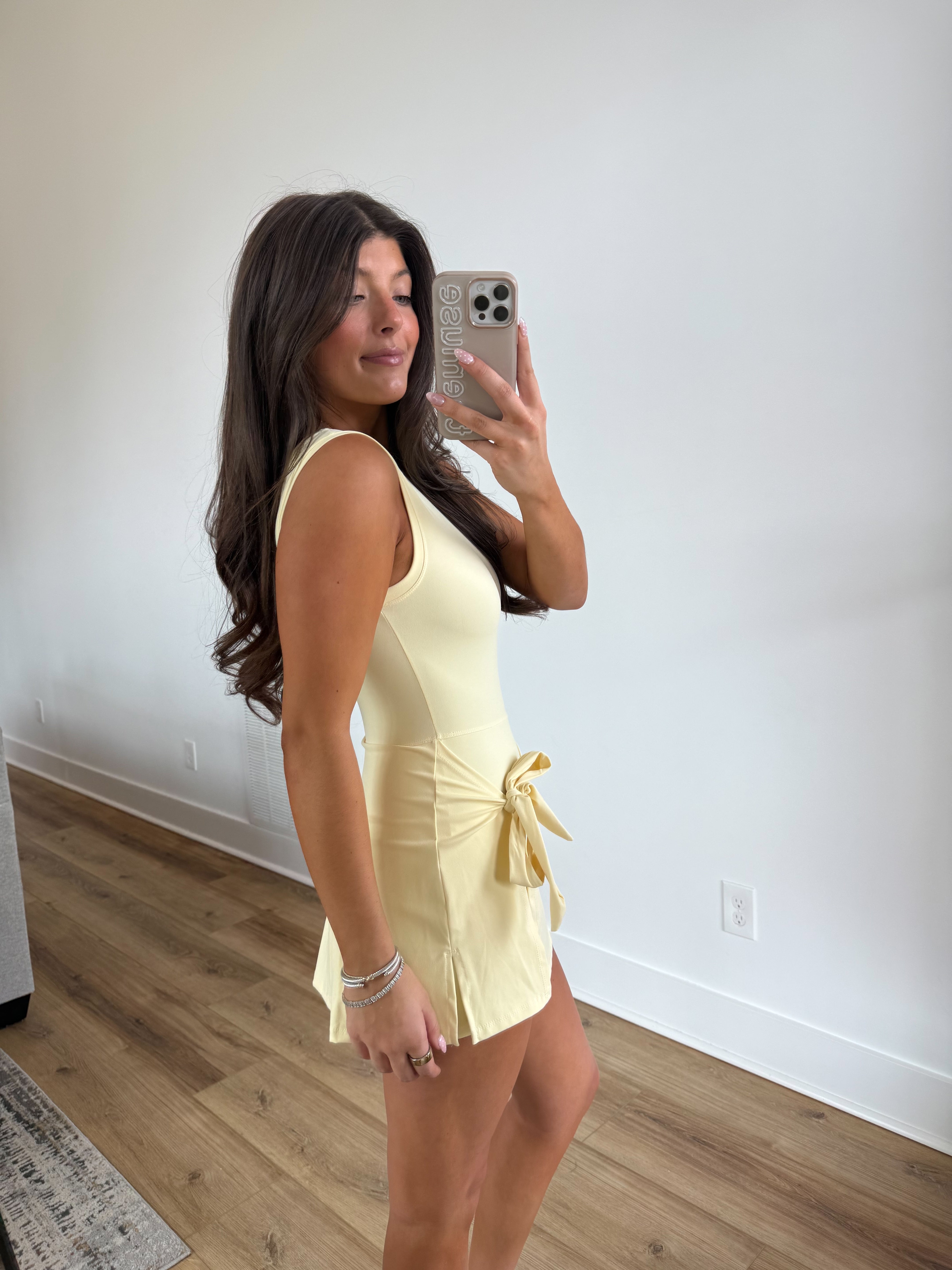 Wrap Romper (Lemon)