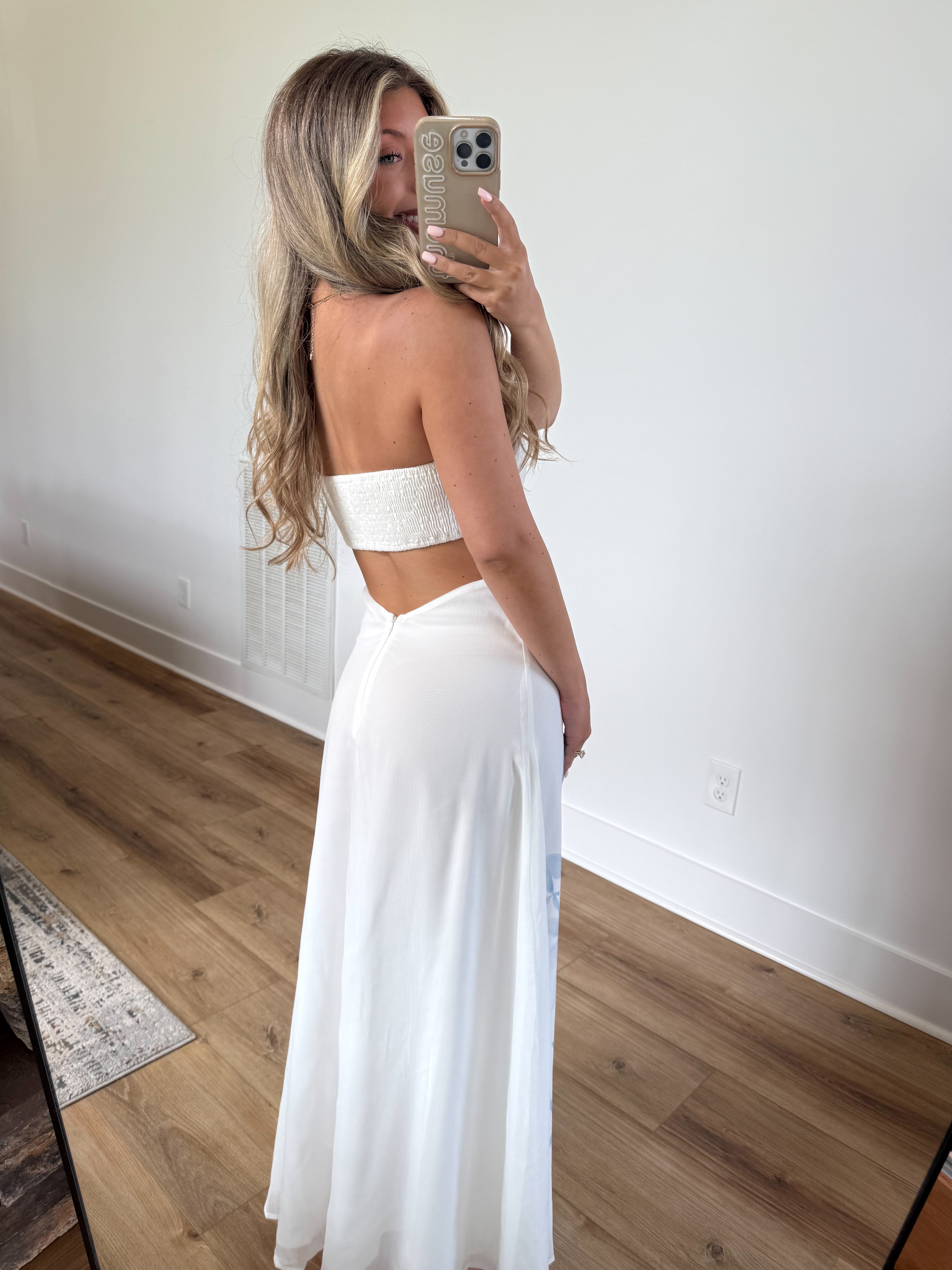 Azure Bloom Maxi
