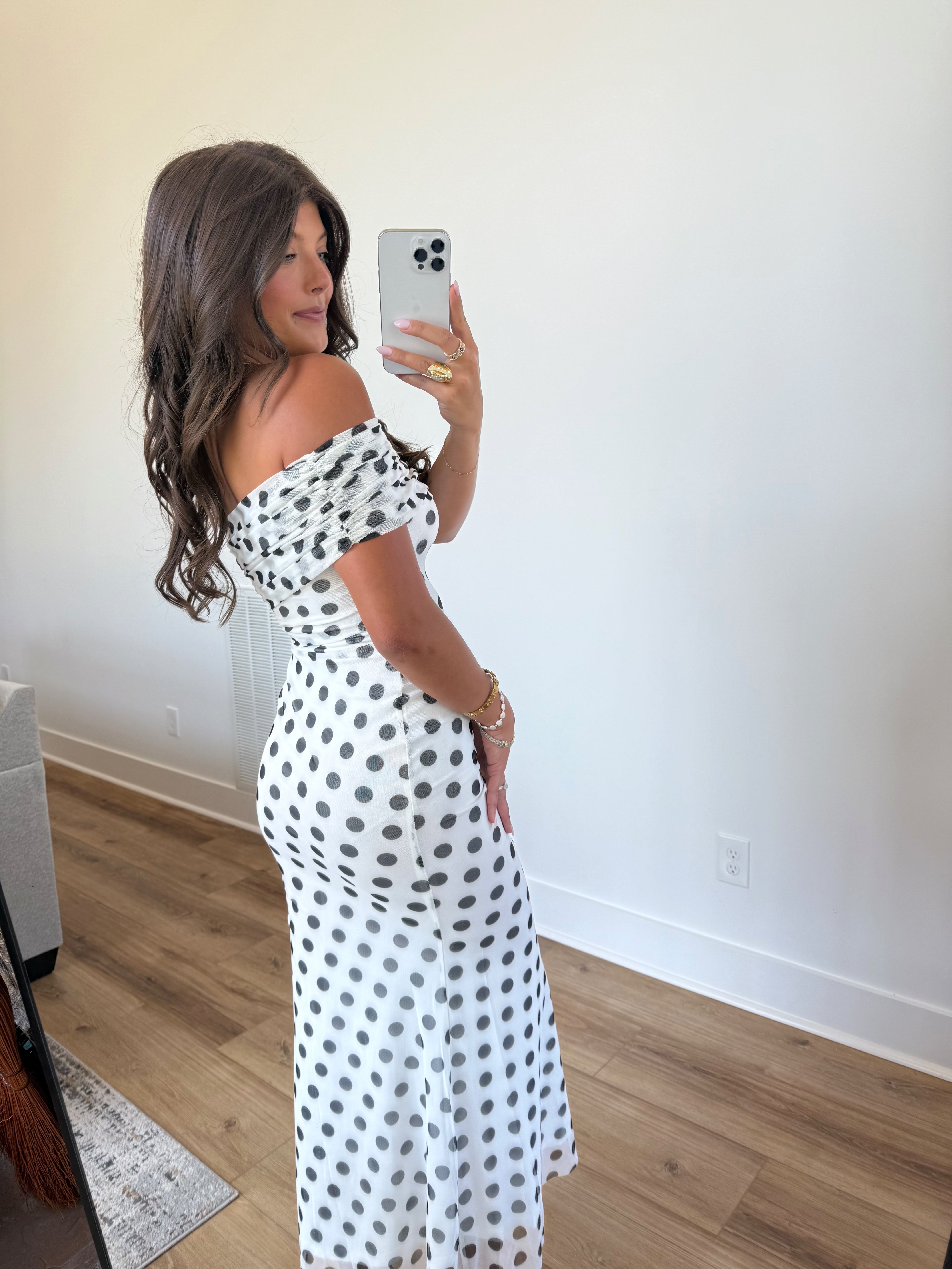 The Dotted Penelope (White)