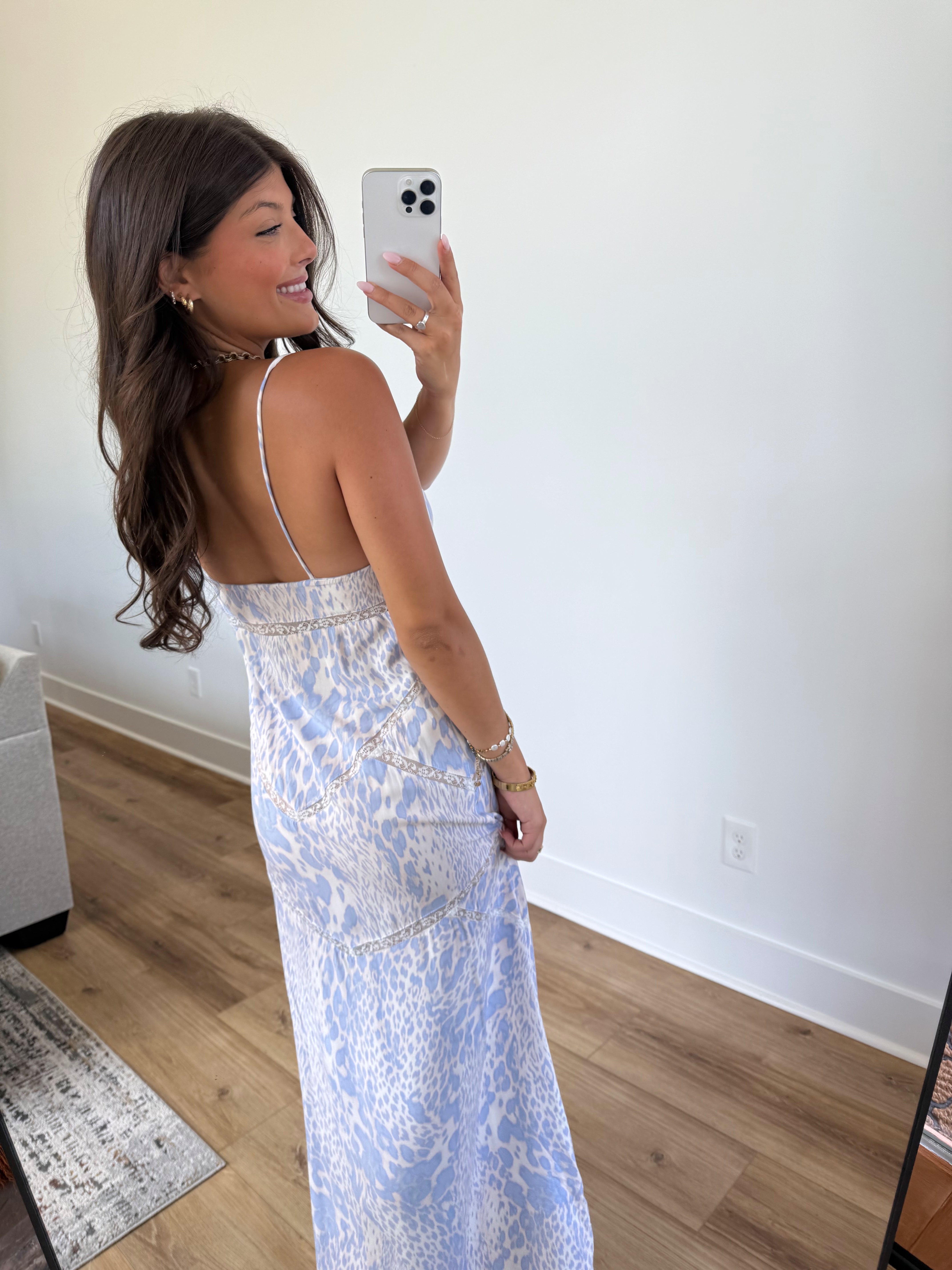 Sunkissed Spots Maxi Dress