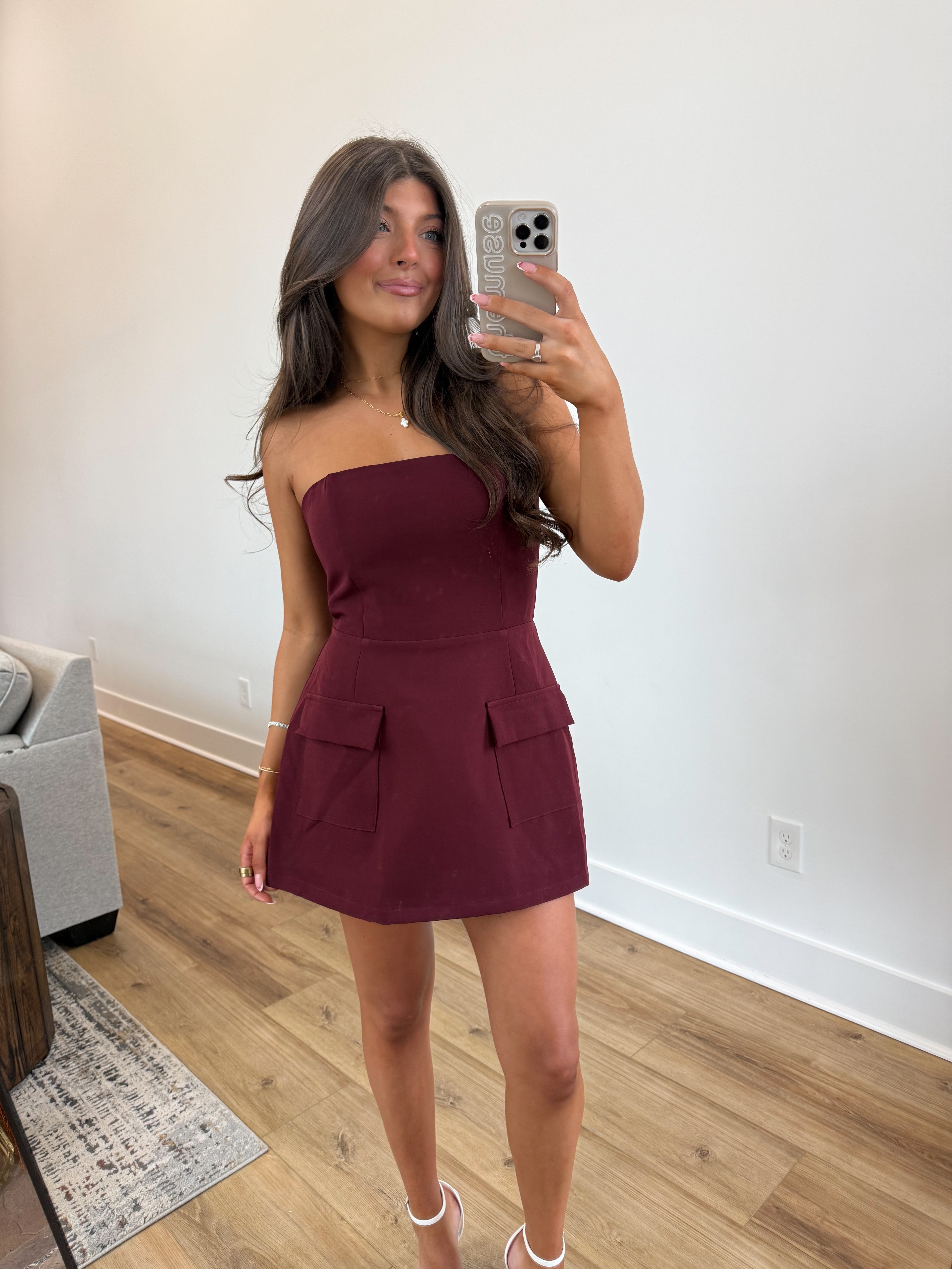 The Muse Romper (Wine)