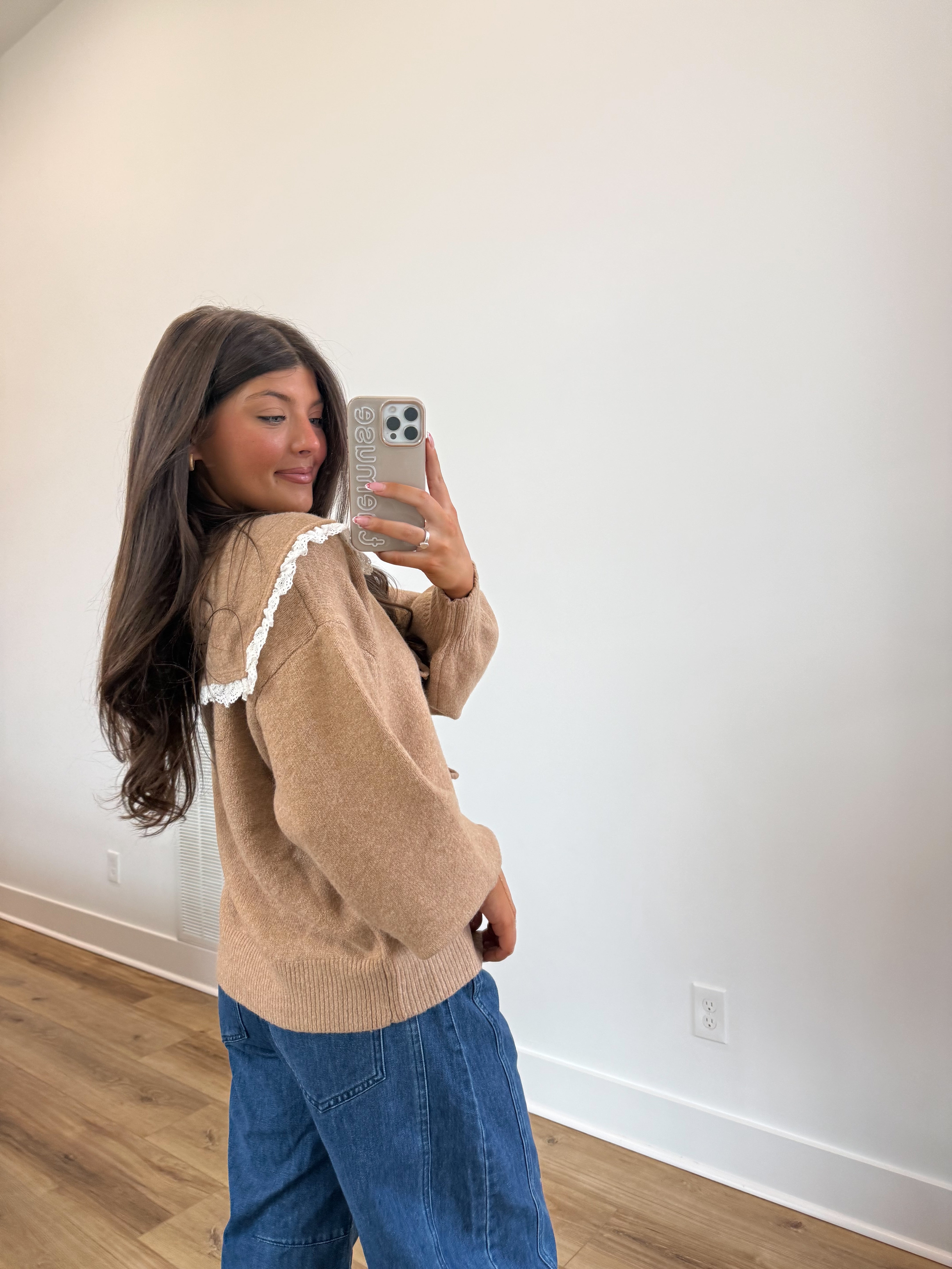 Cocoa Lace Cardigan