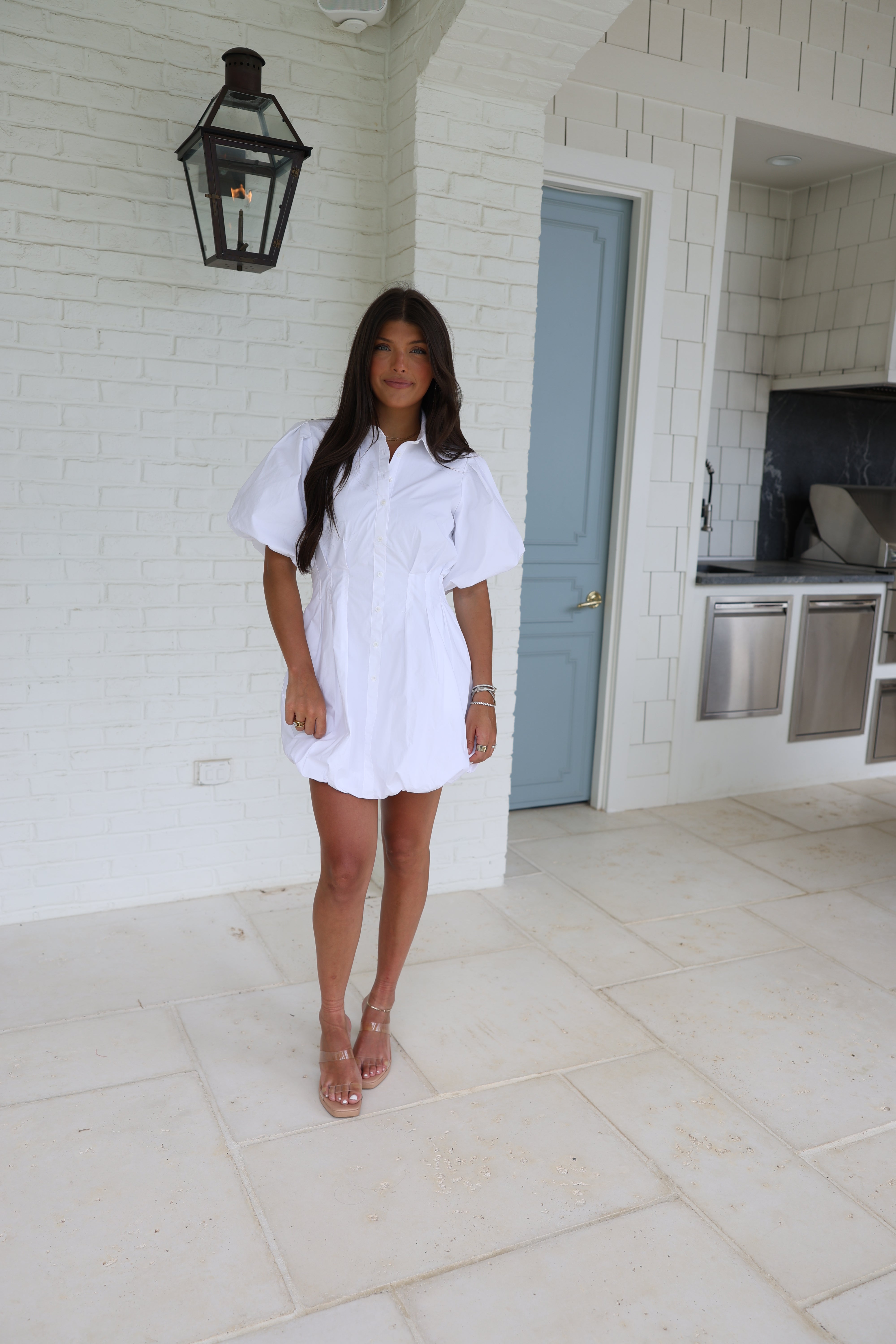 White Bubble Dress