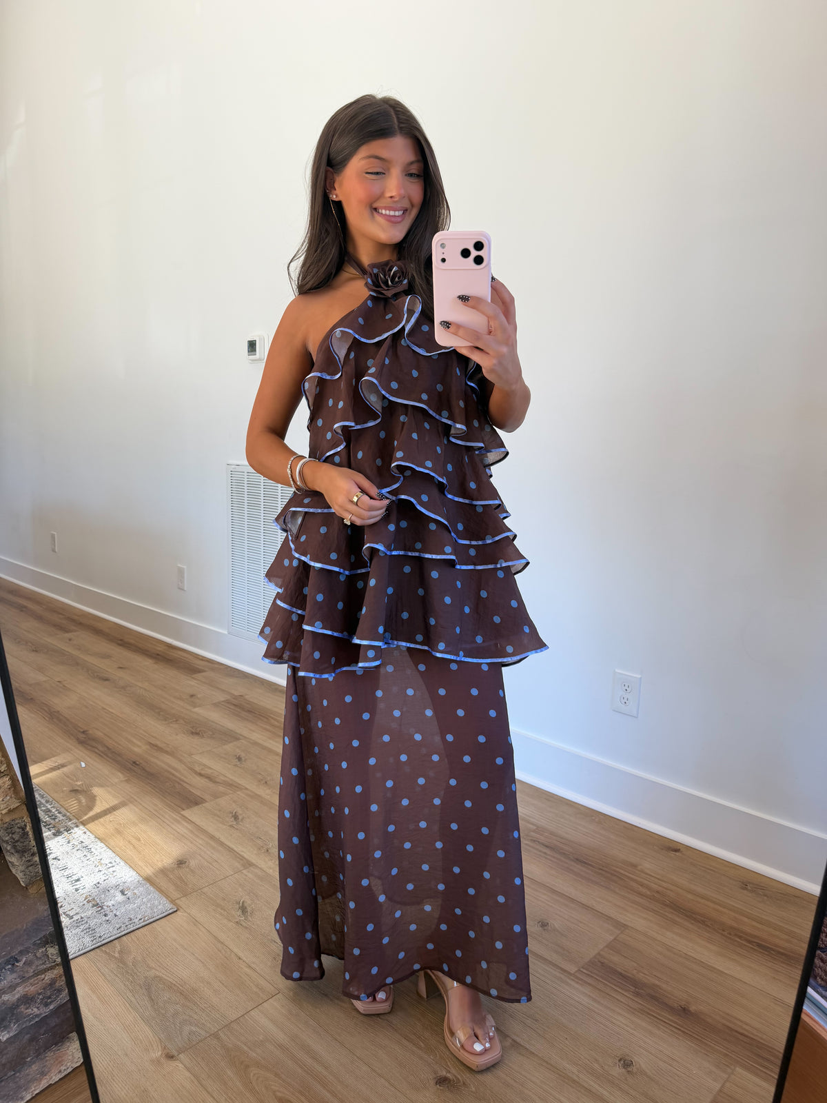 Cocoa Blue Maxi Dress