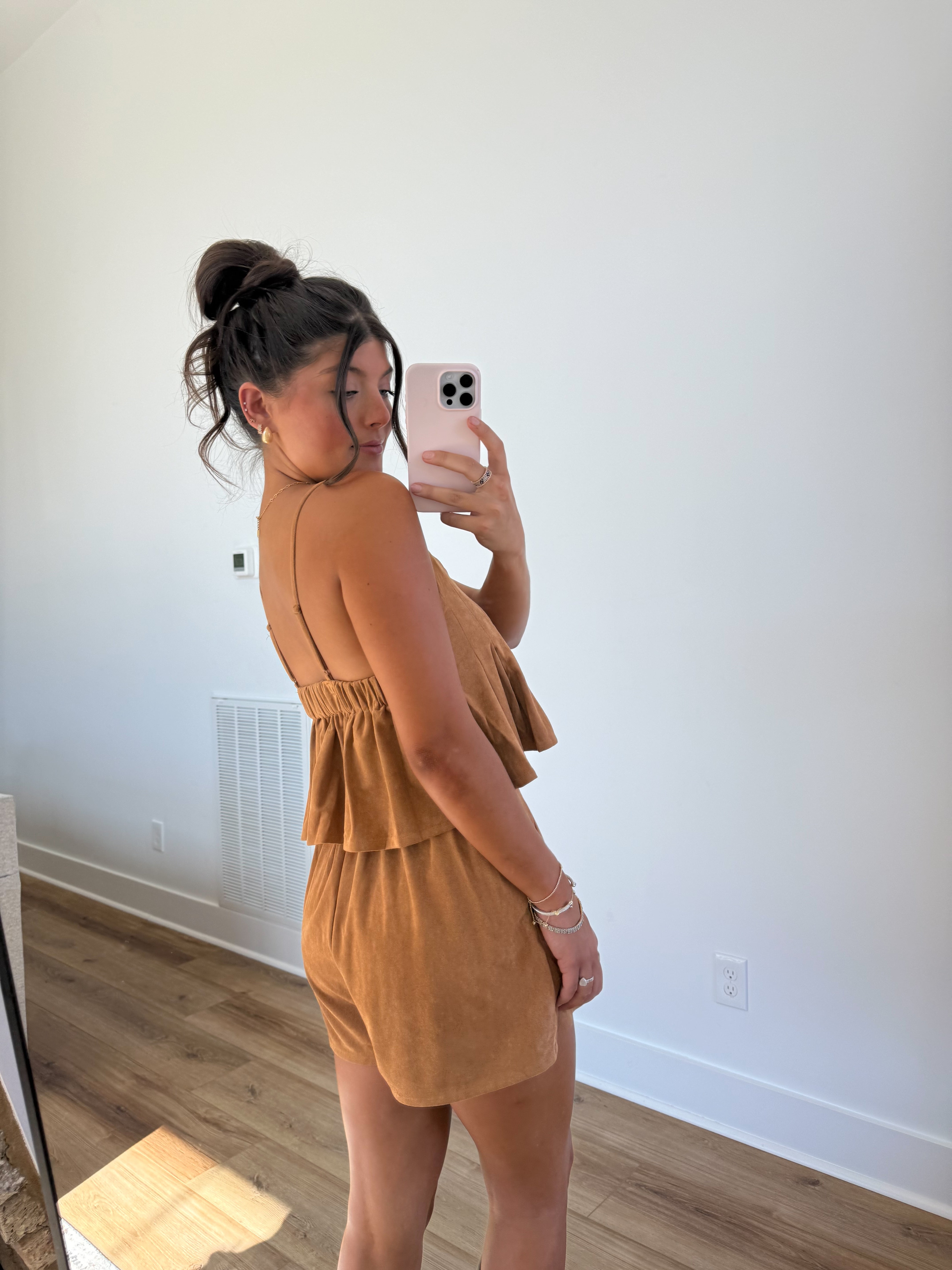 Caramel Suede Set