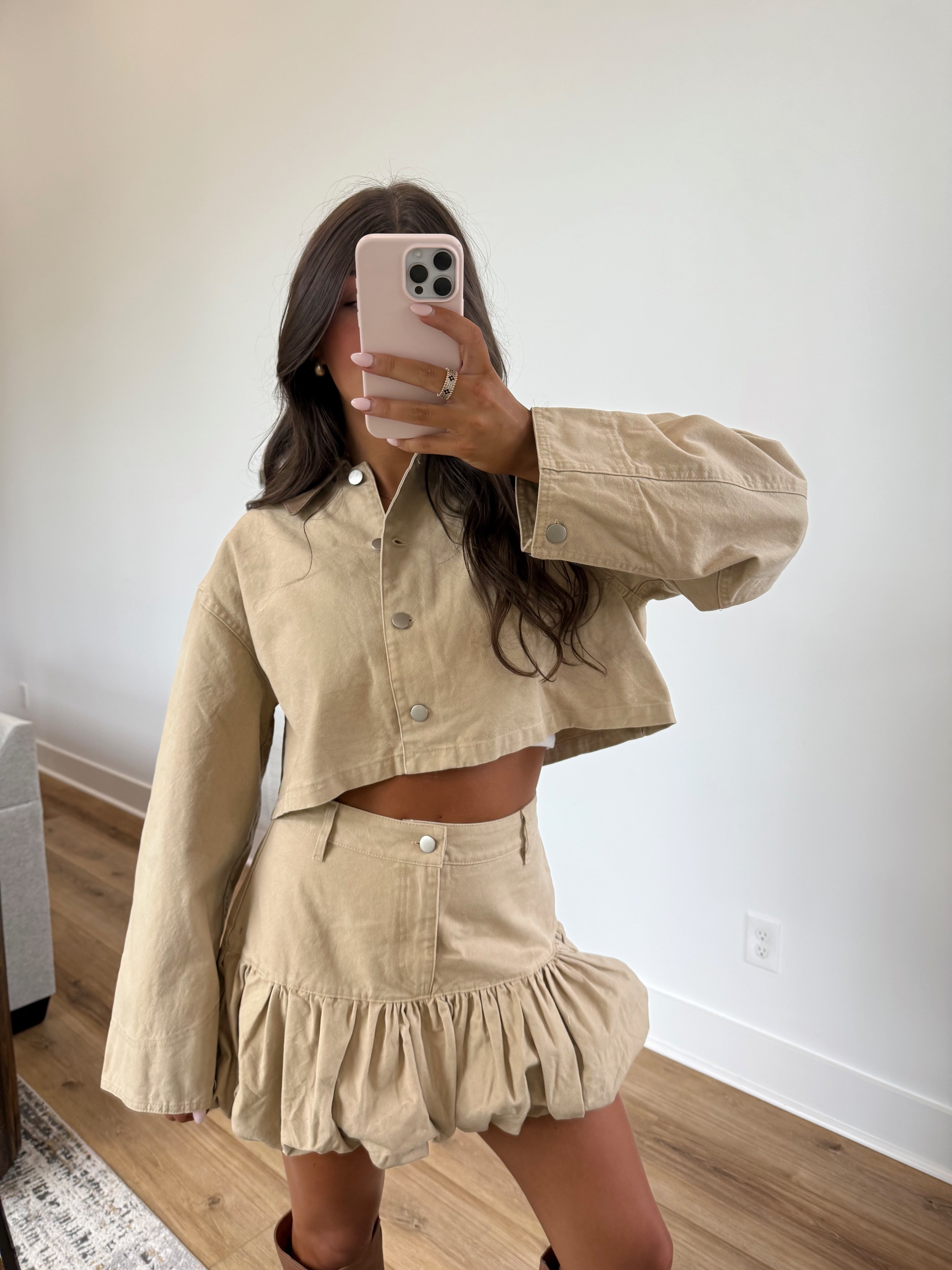 Autumn Dune Jacket + Skirt