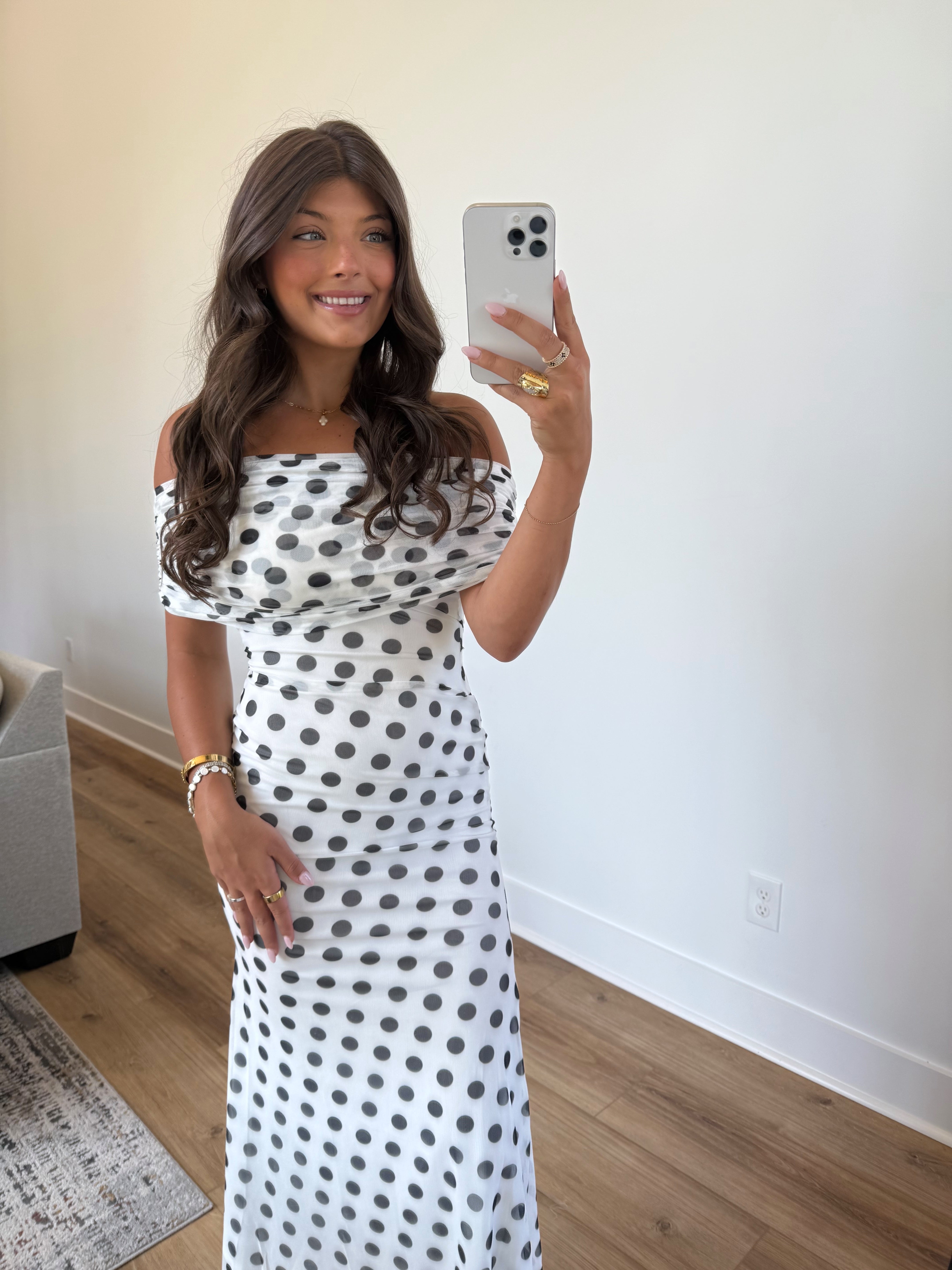 The Dotted Penelope (White)