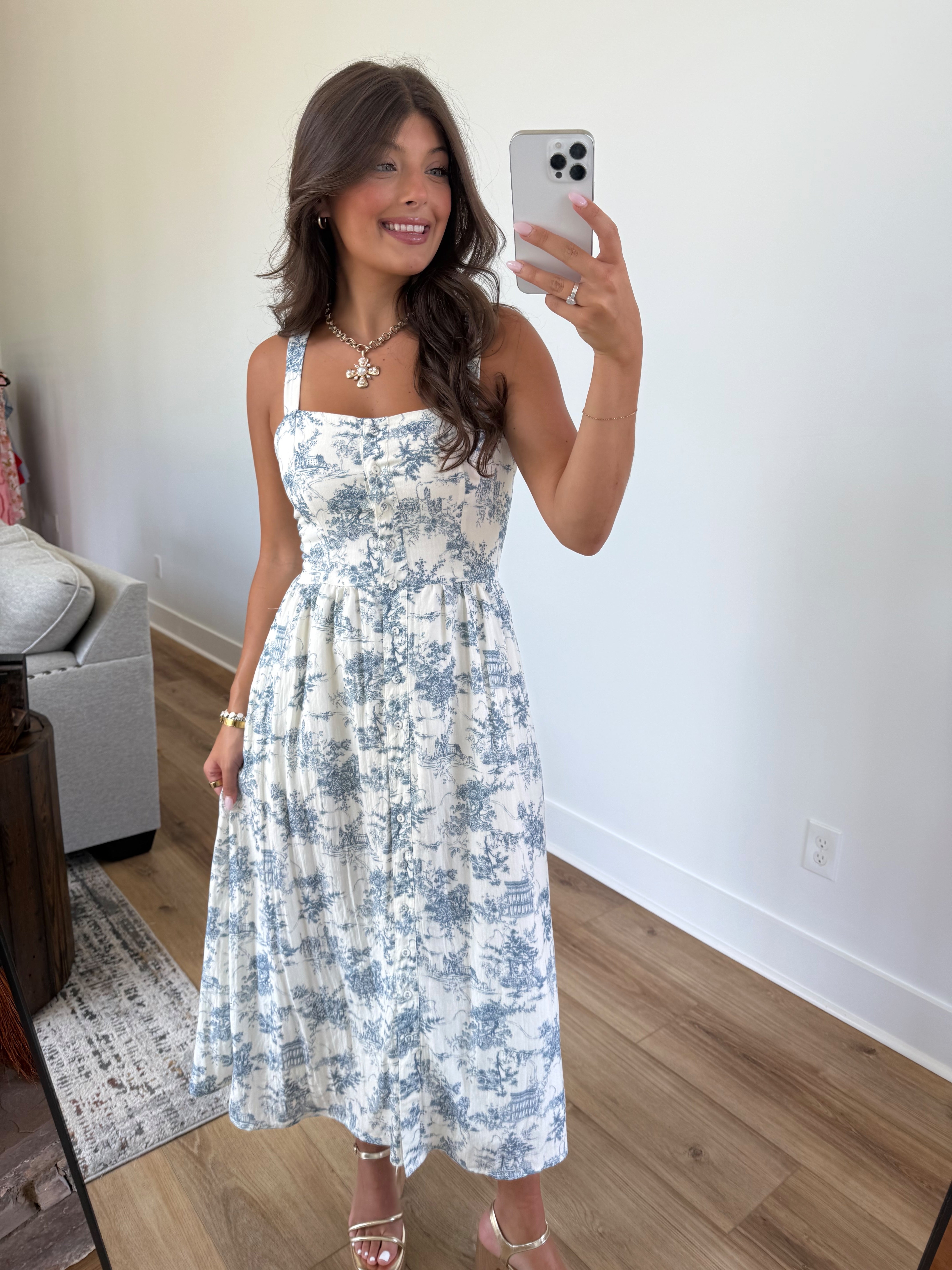 Seaside Estate Midi Dress