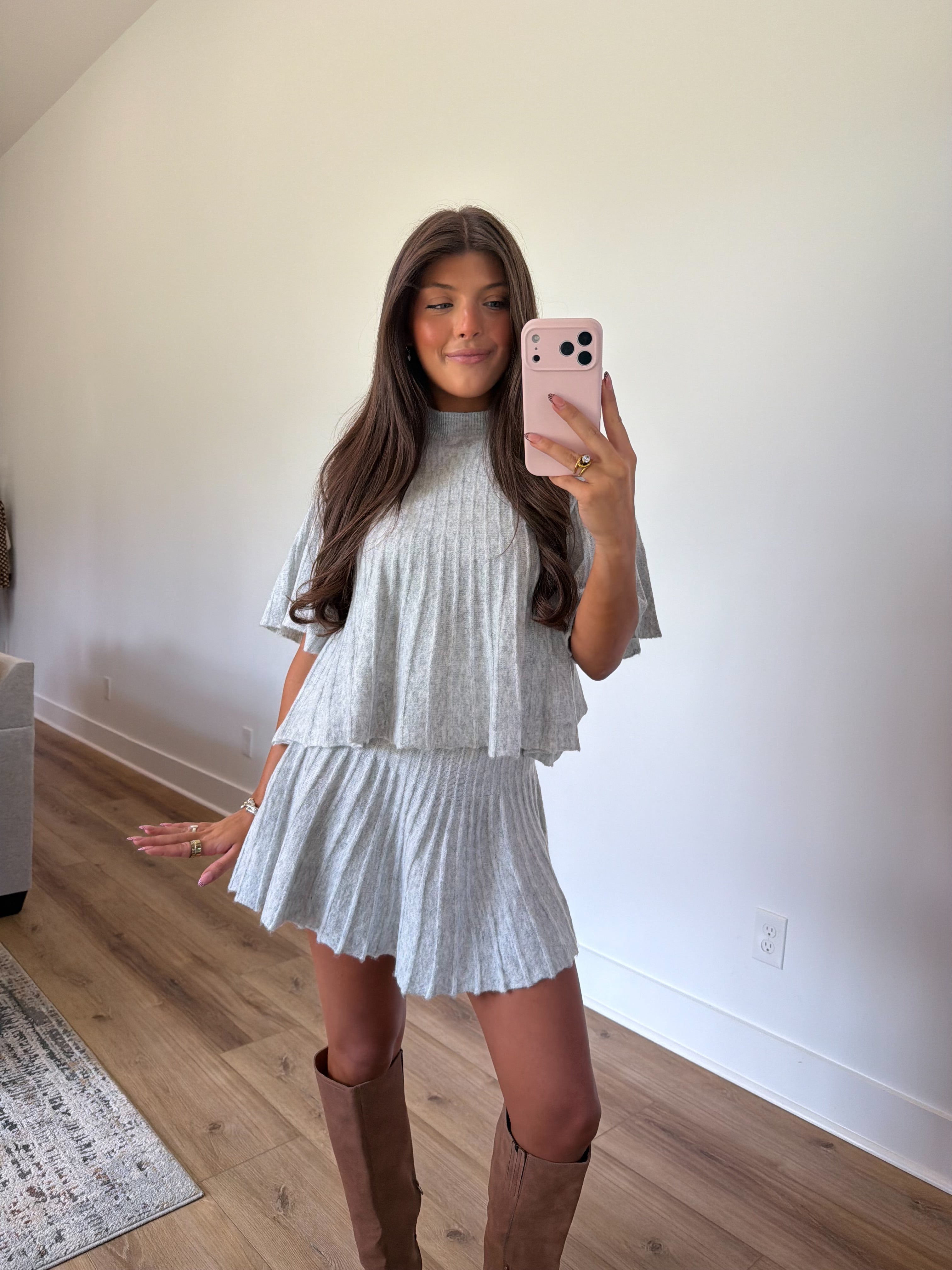 Gilmore Knit Set (Grey)