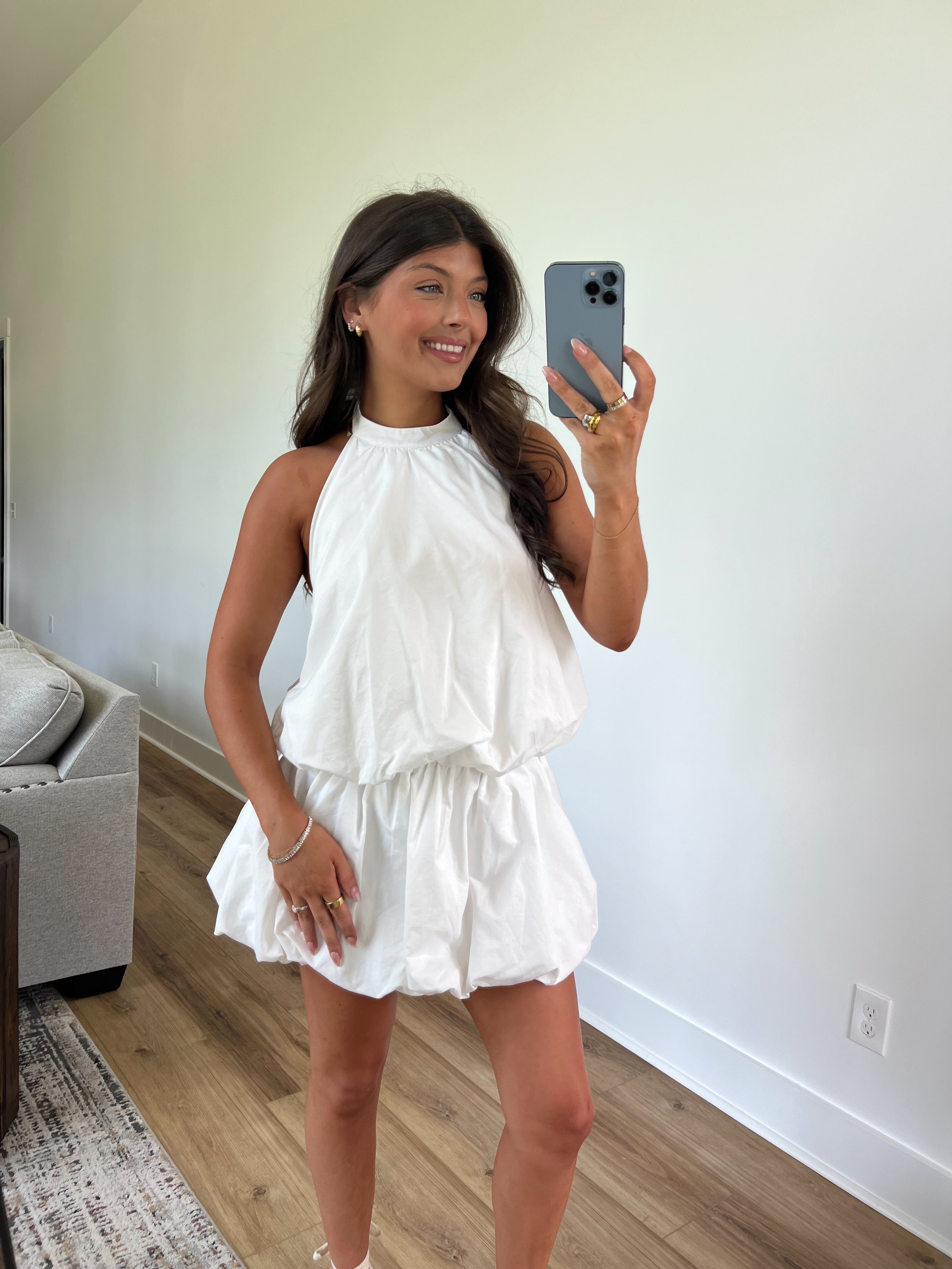 Bubble Halter Dress