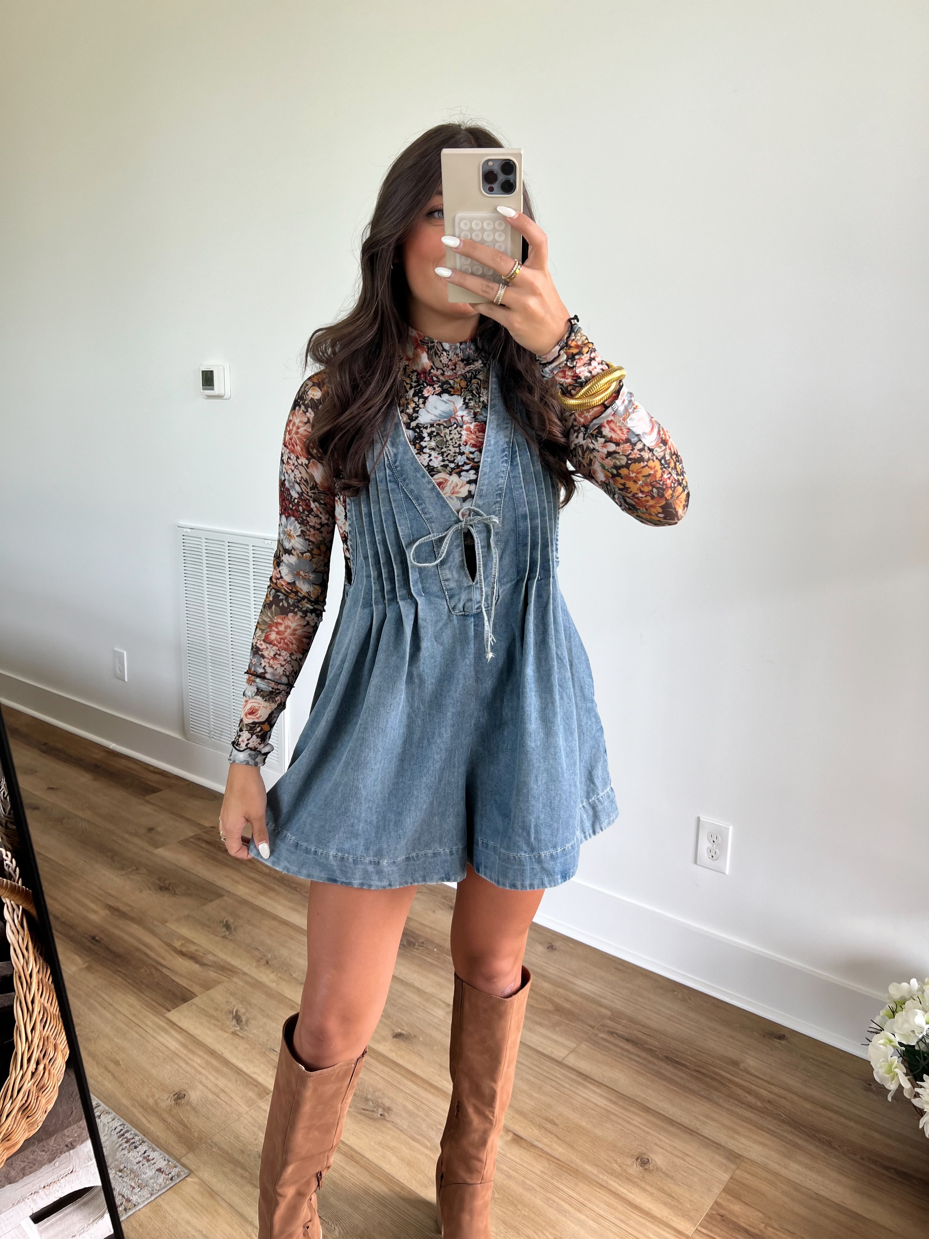 Brown Knee High Boots