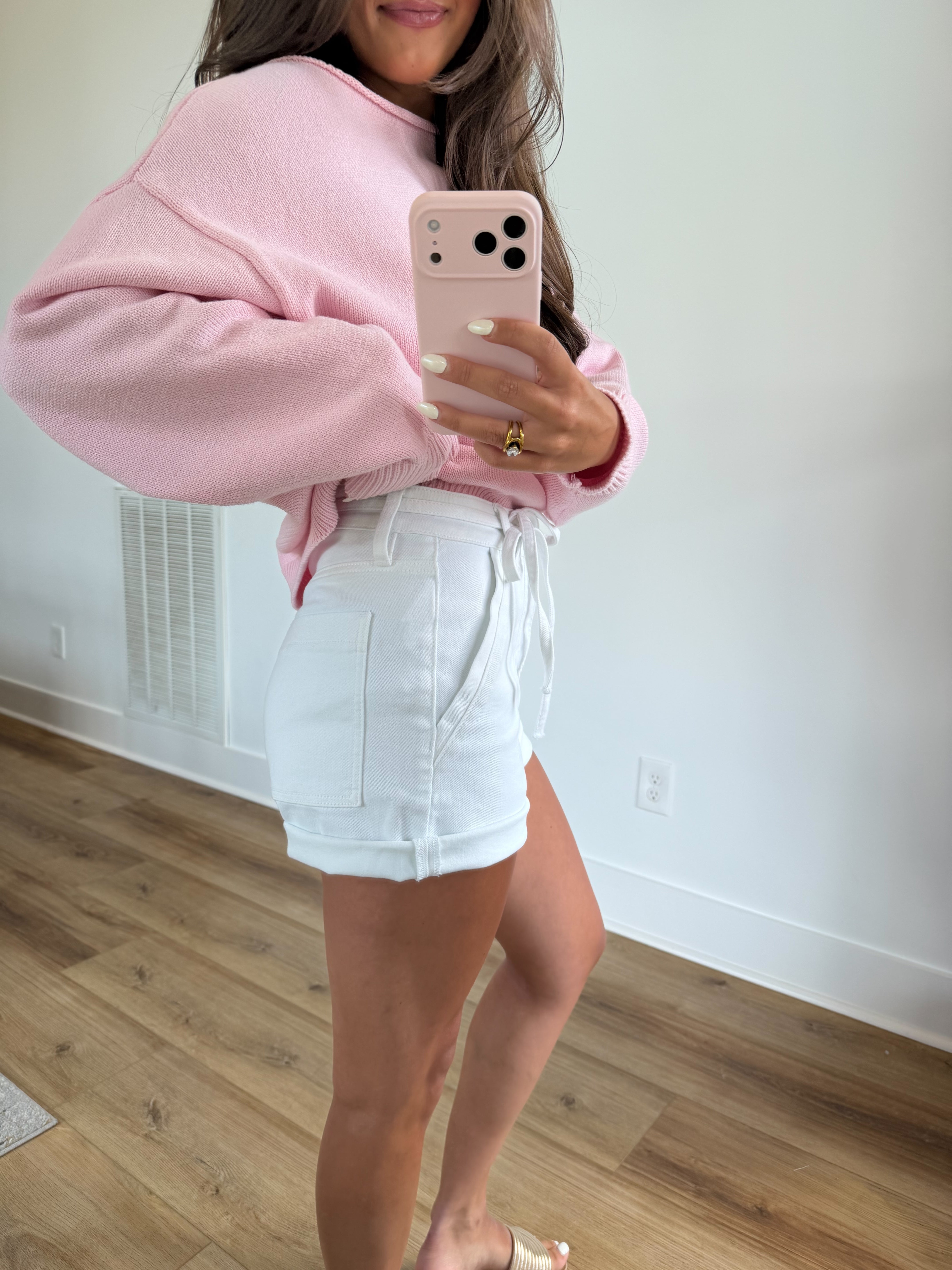 White Beach Shorts
