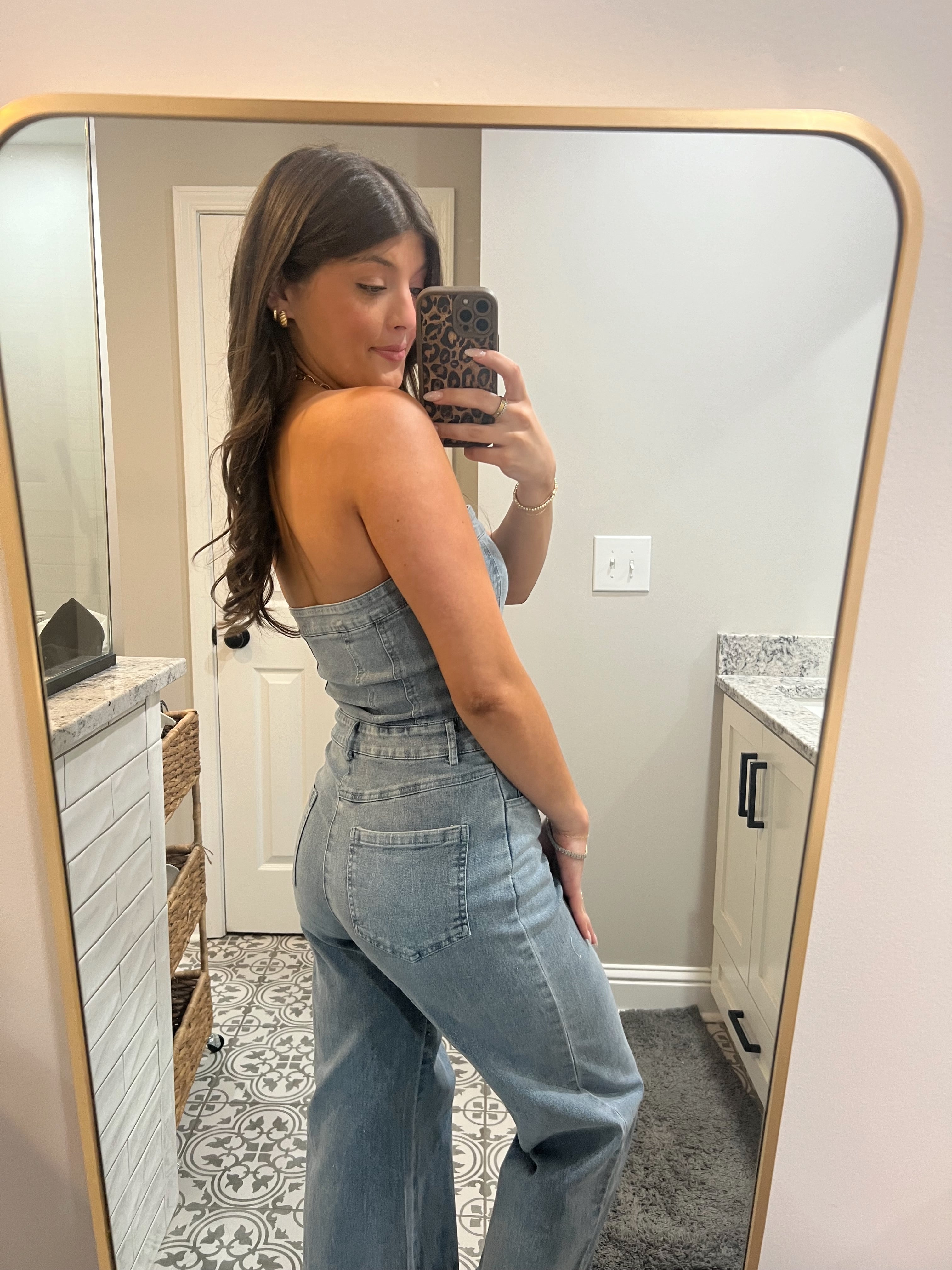 Beck Denim Jumpsuit