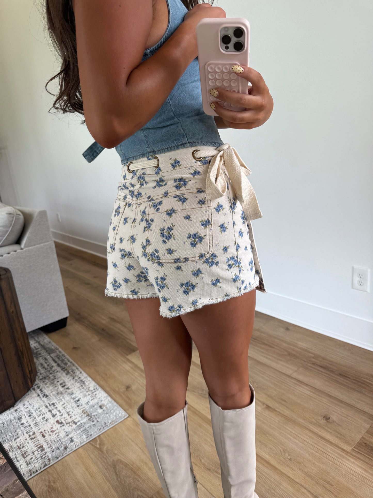 The Indigo Skort