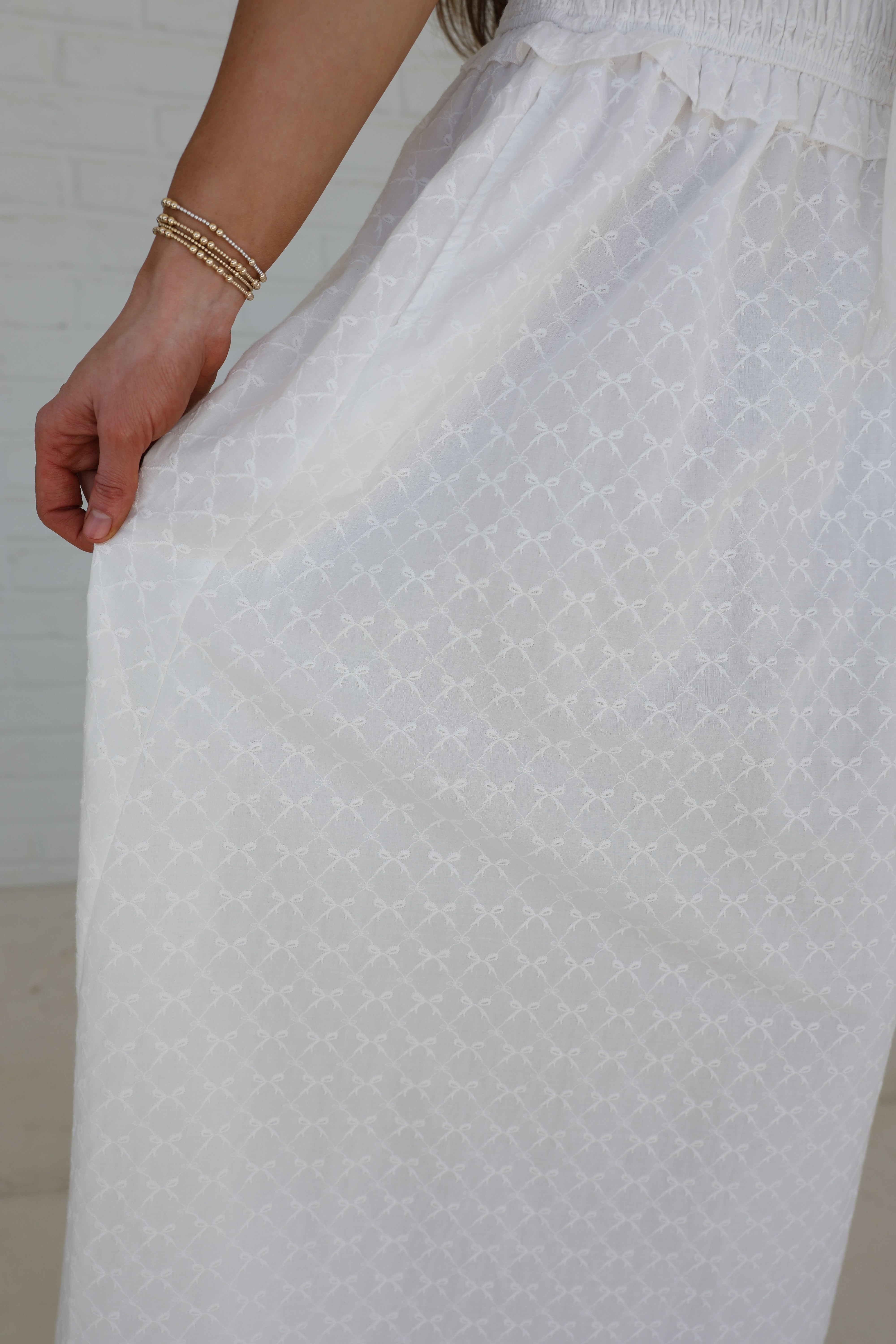 Sweetest Eyelet Maxi