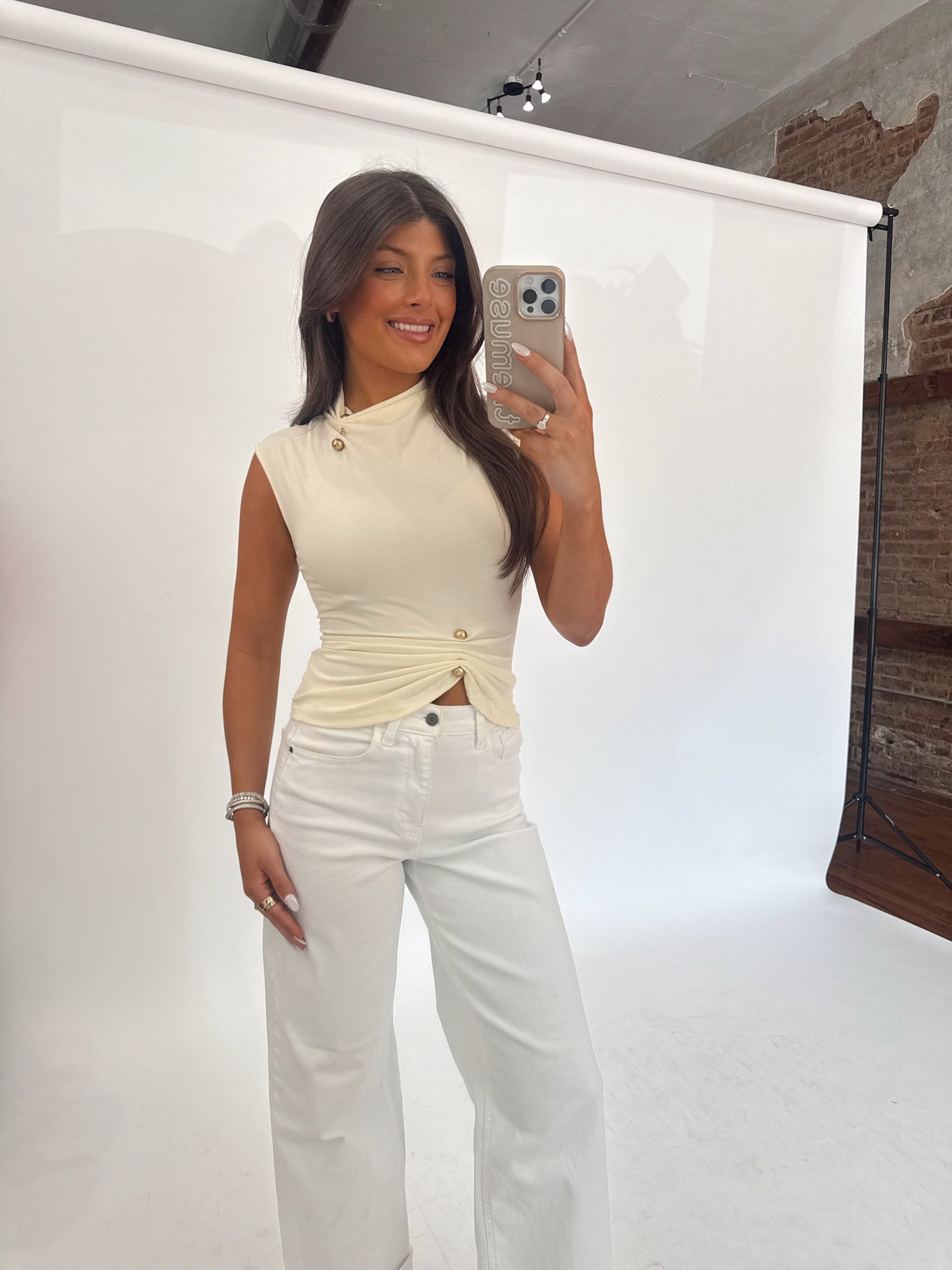 The Elevated Staple Top