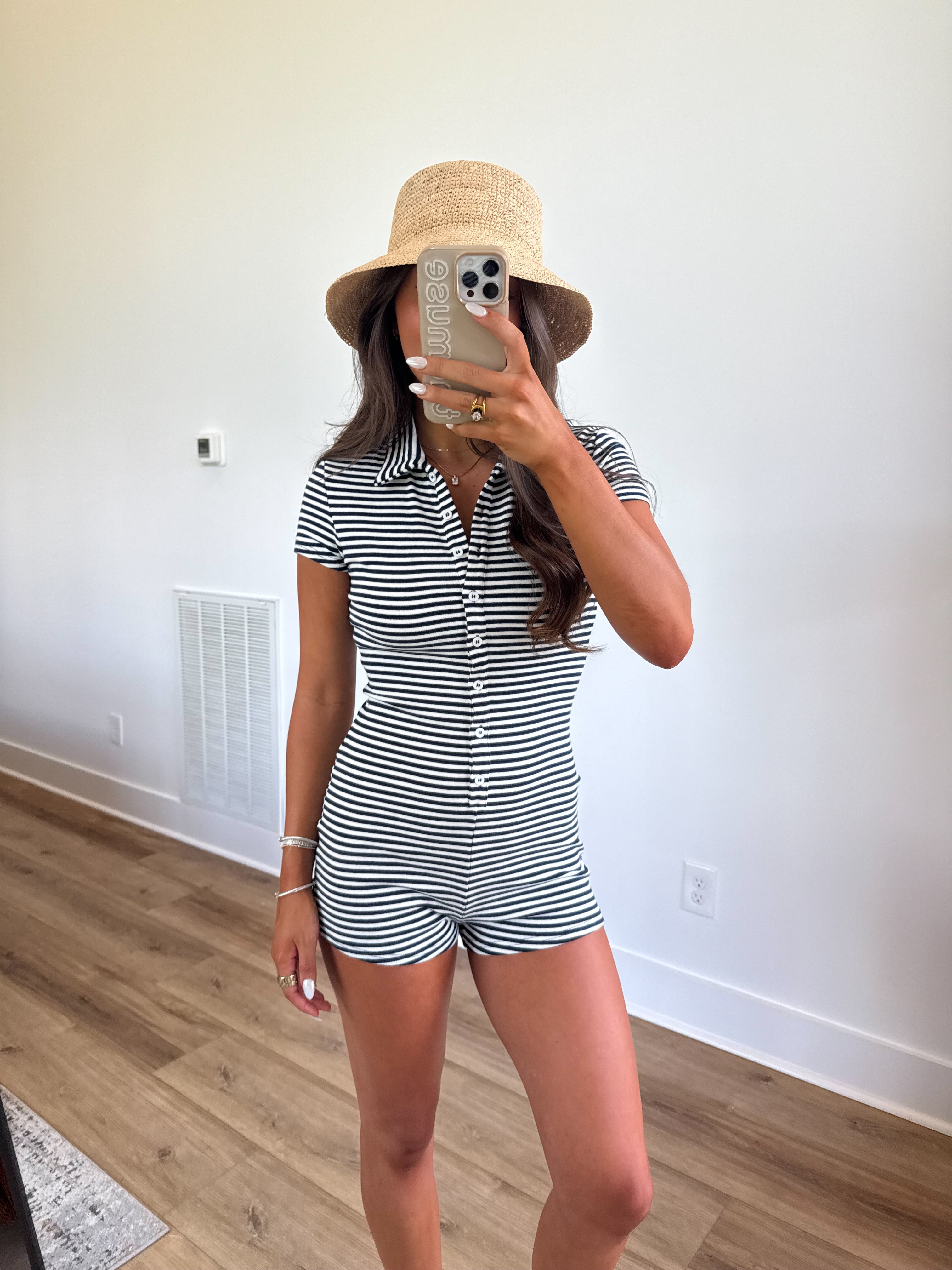 Marina Stripes Romper