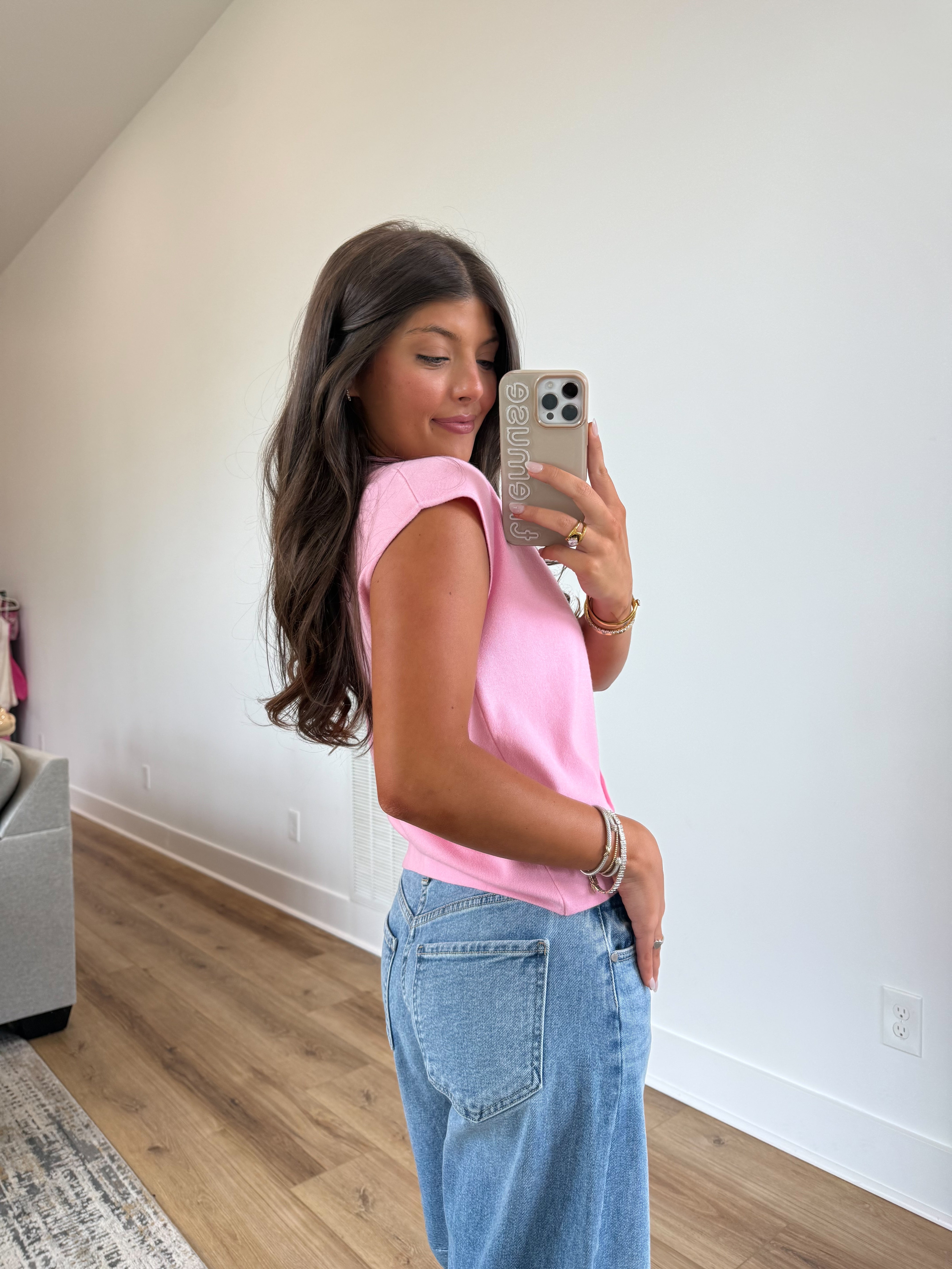 Jellybean Sweater Top (Berry)