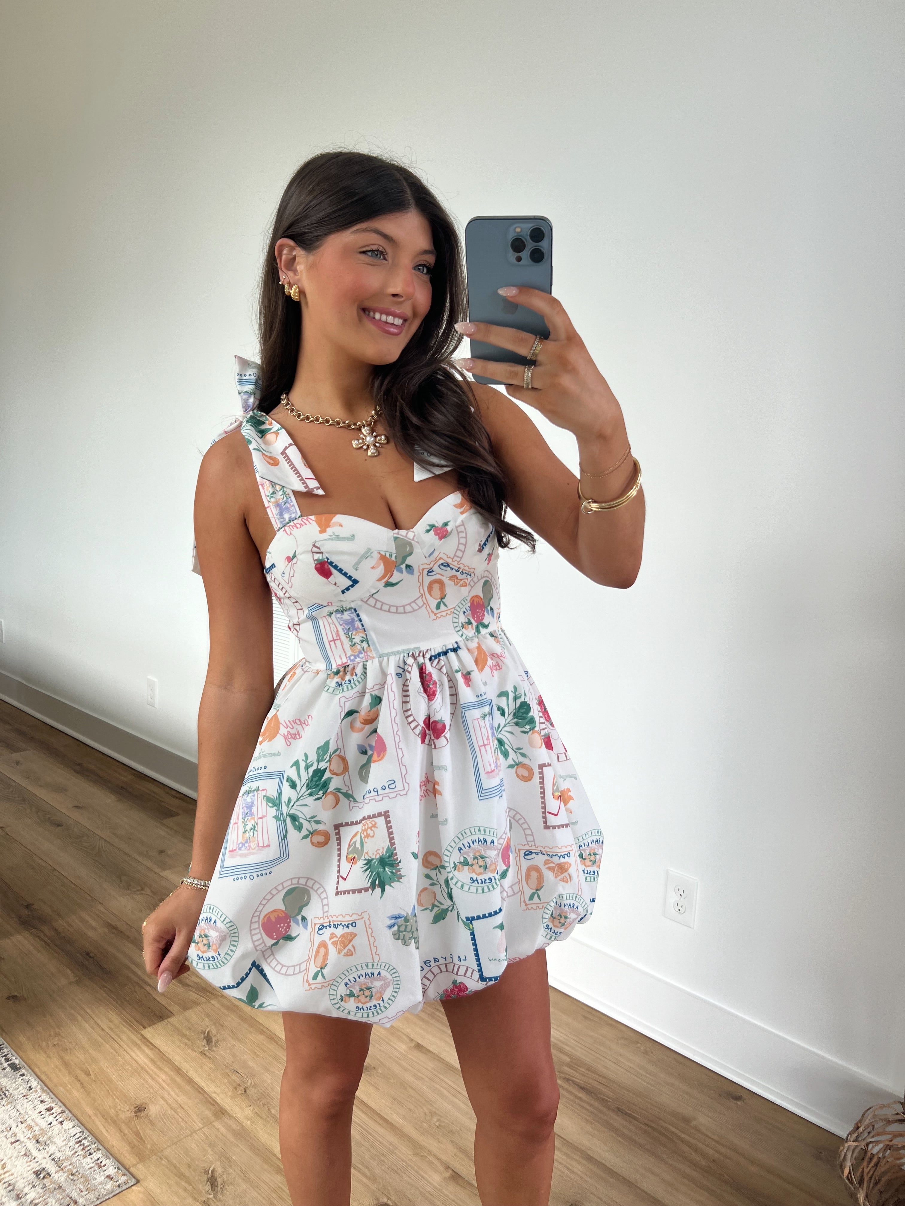 Postcard From Italy Mini Dress