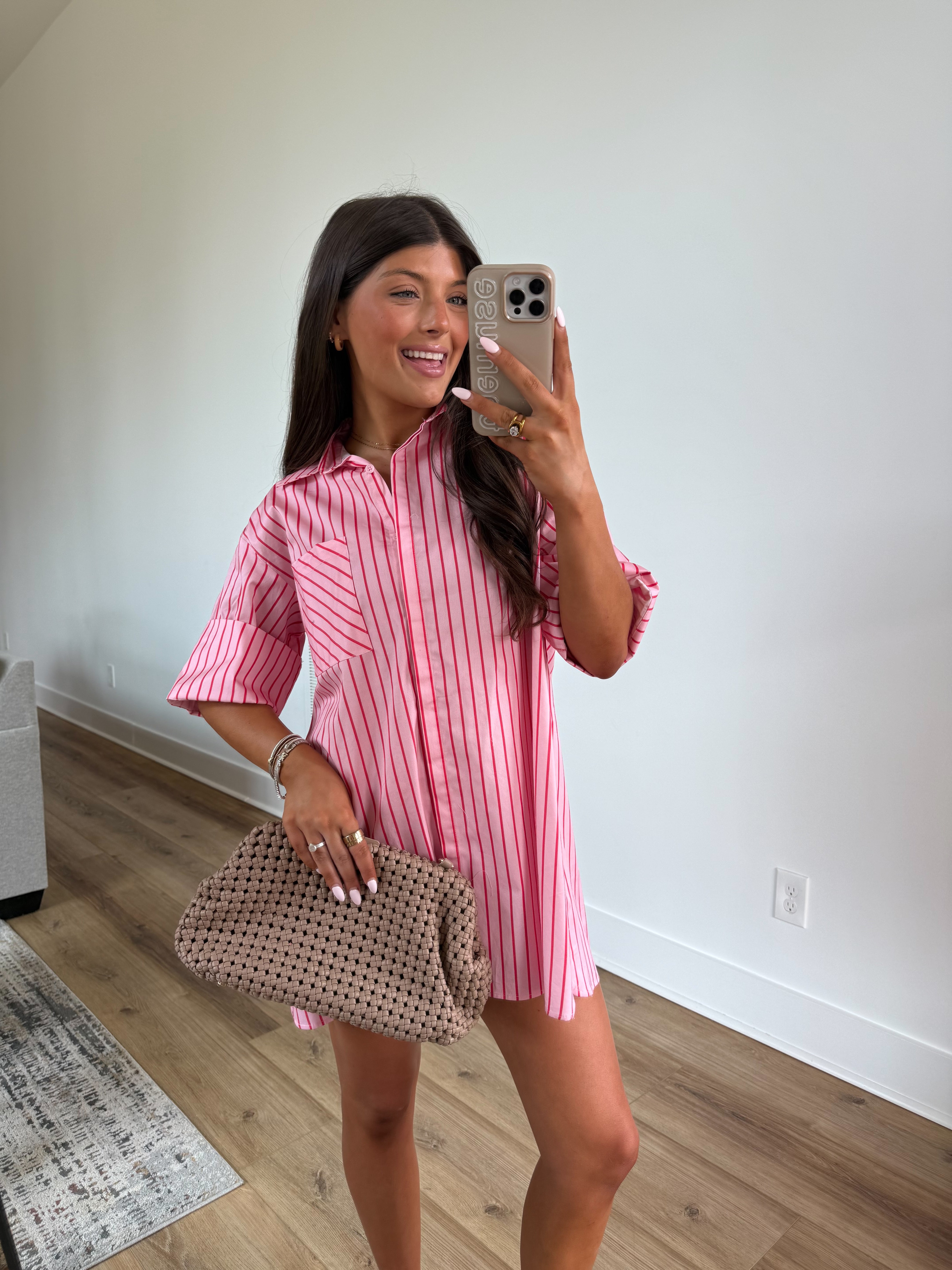 Strawberry Stripes Mini Dress/Top