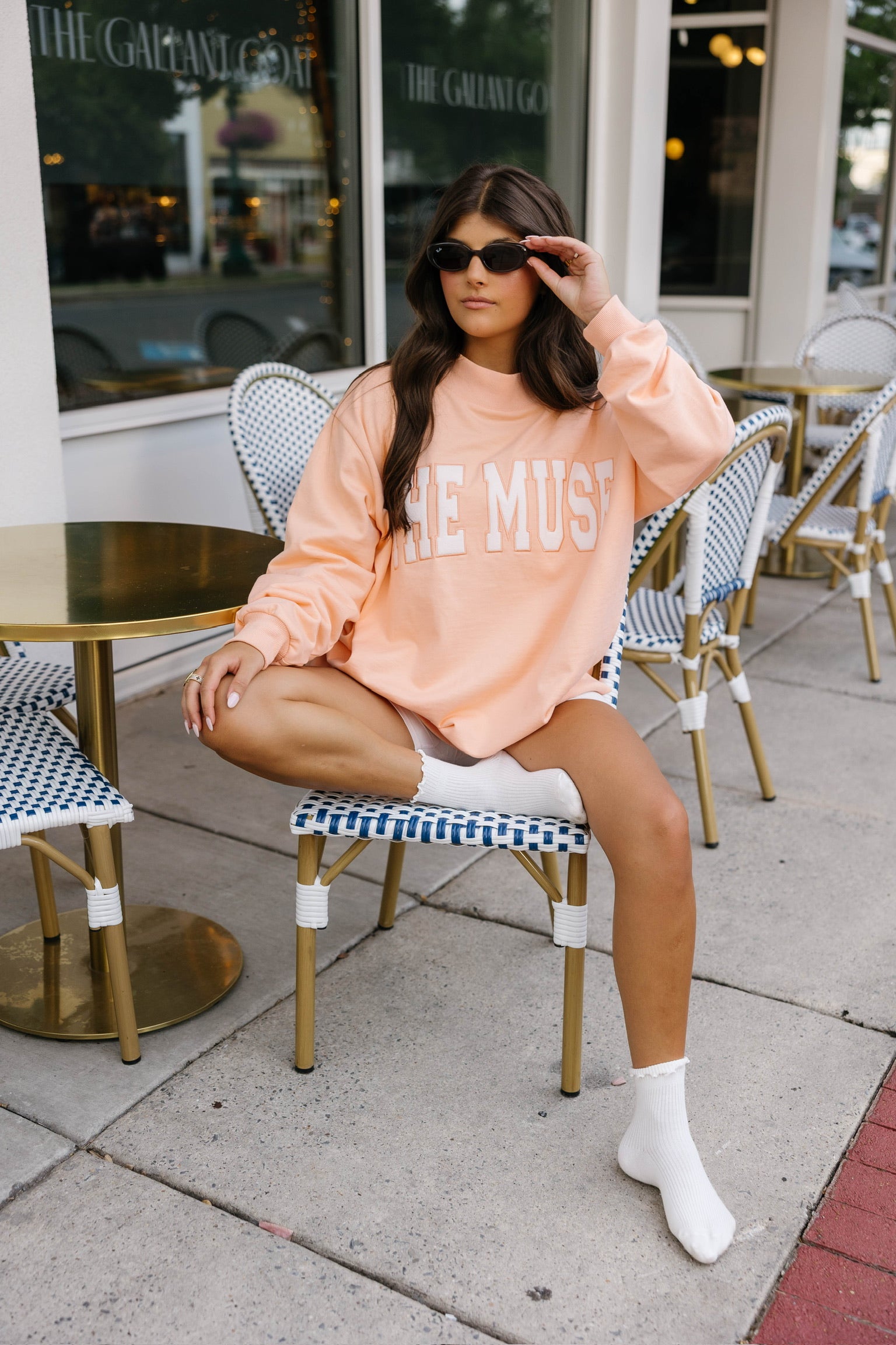 The Muse Mockneck (Starburst Orange)