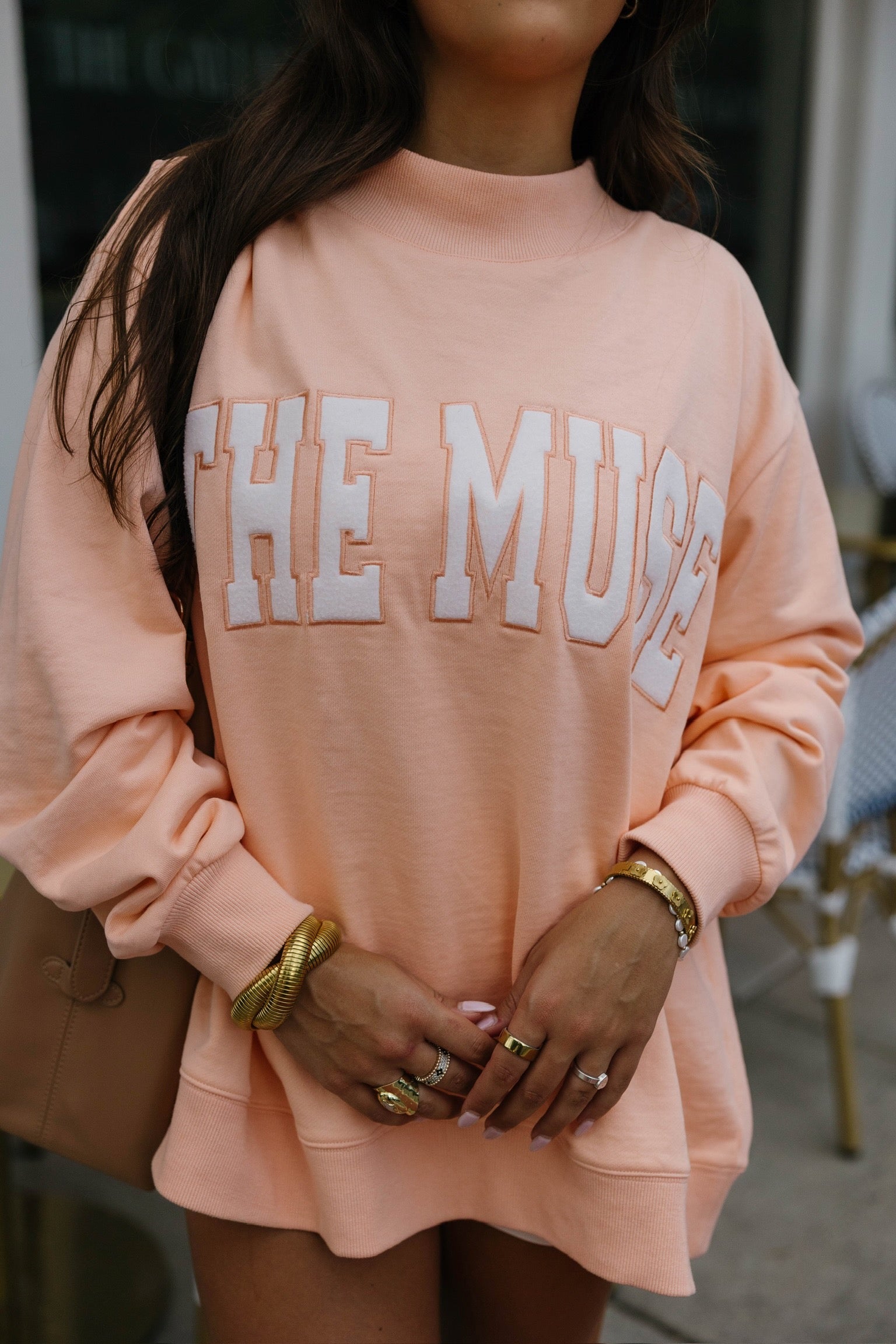The Muse Mockneck (Starburst Orange)