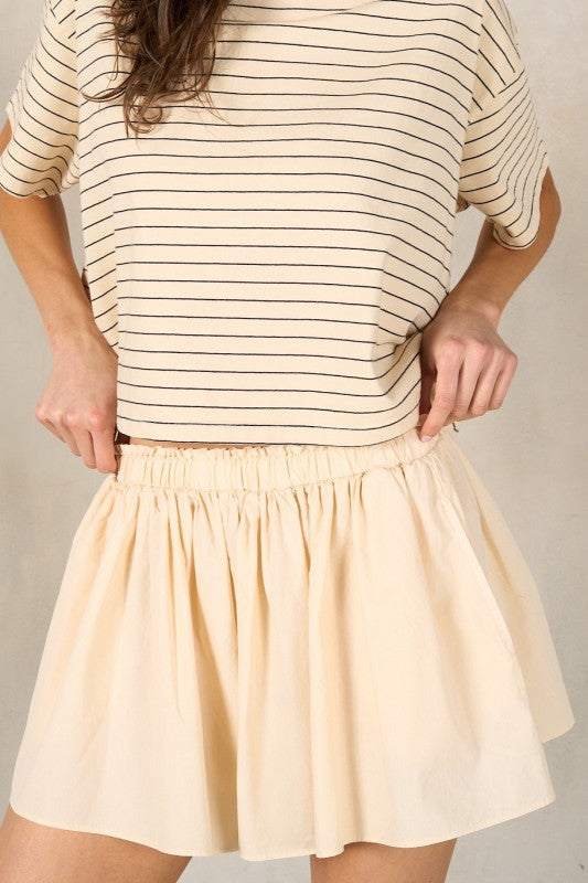 Vanilla Chip Short Set