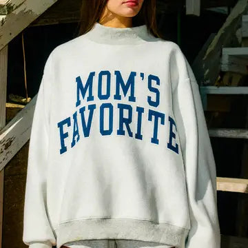 Mom/Dad's Fav Mockneck (REVERSIBLE)