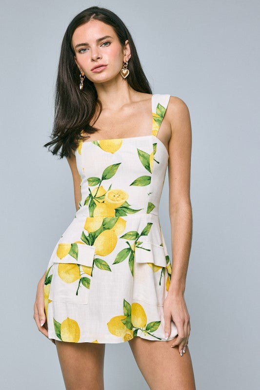 Amalfi Lemon Dress
