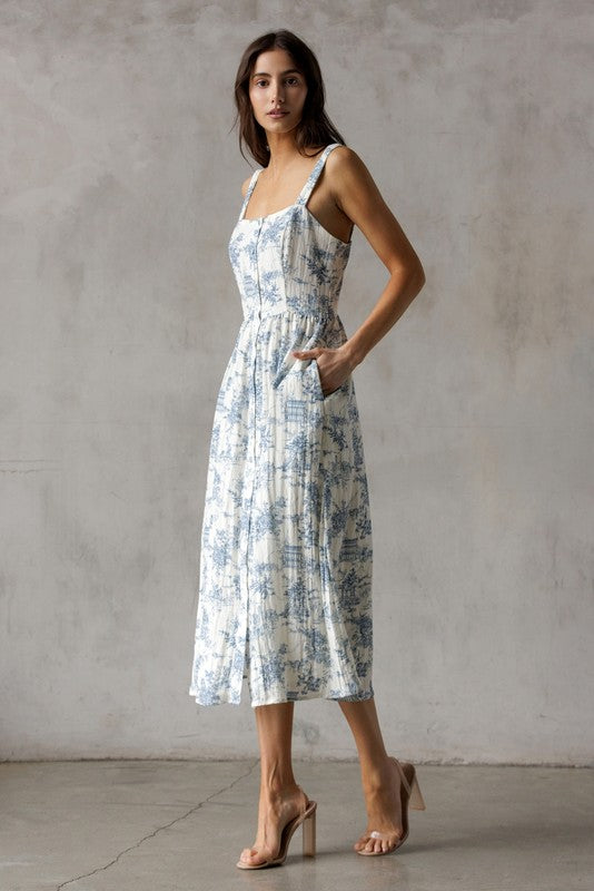 Seaside Estate Midi Dress