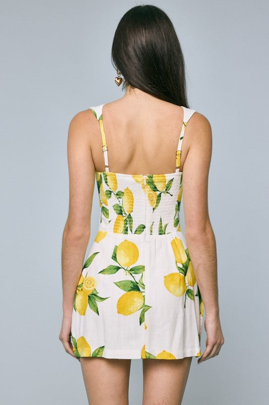Amalfi Lemon Dress