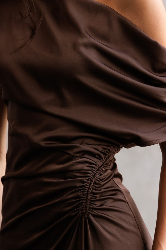 The Espresso Evening Dress