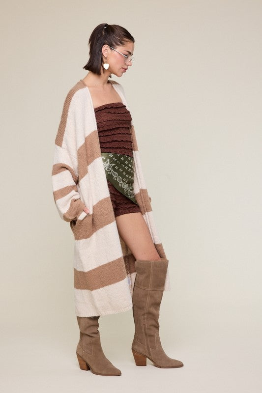 The Maison Stripe Cardigan
