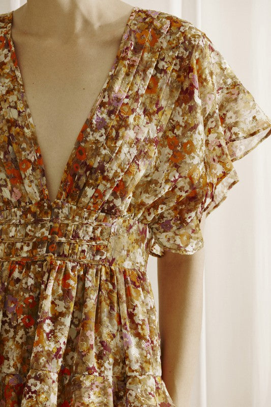 Harvest Waltz Maxi Dress