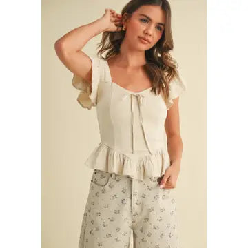 The Juliette Top (Natural)