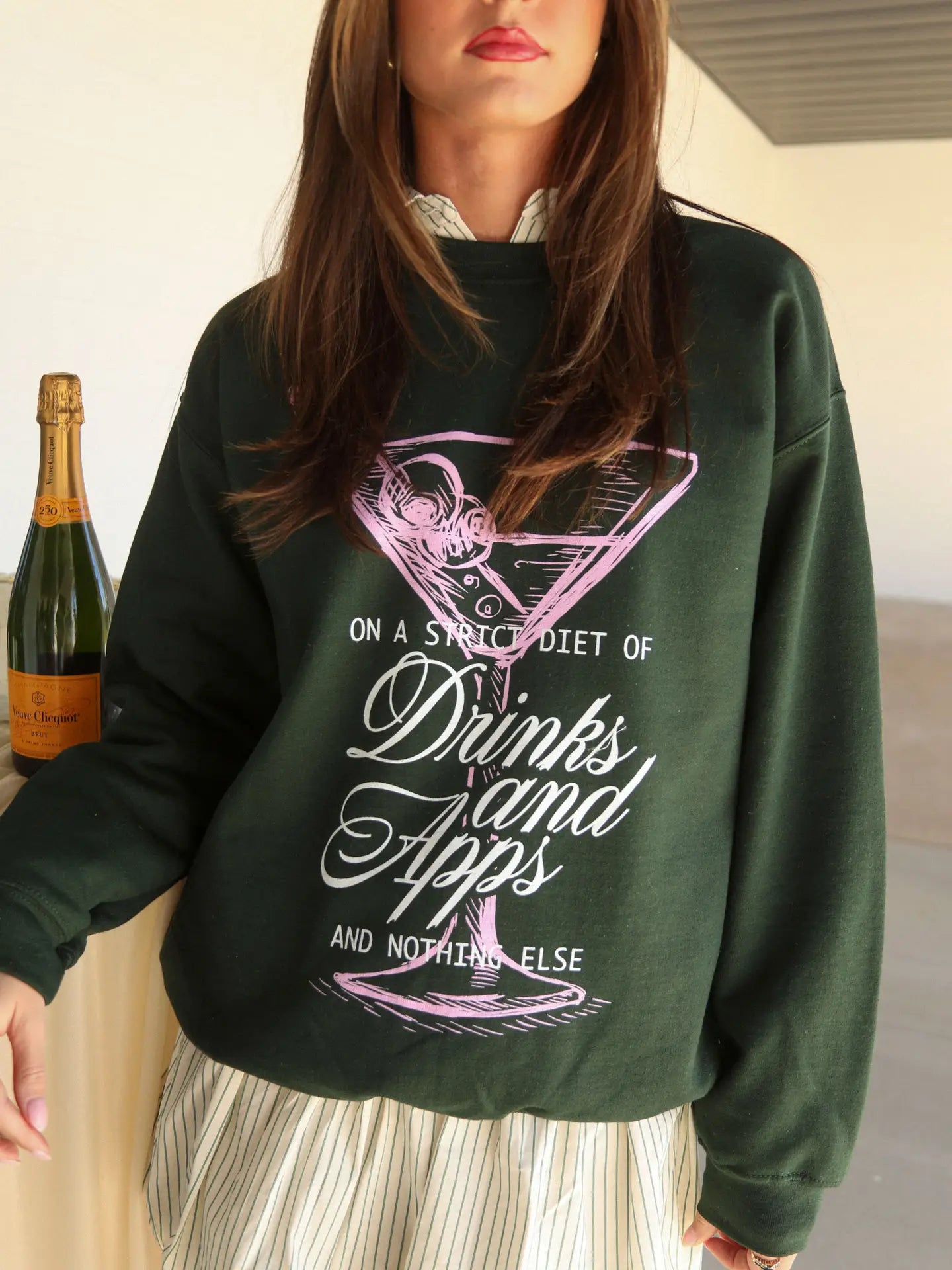 Drinks and Apps Sweatshirt