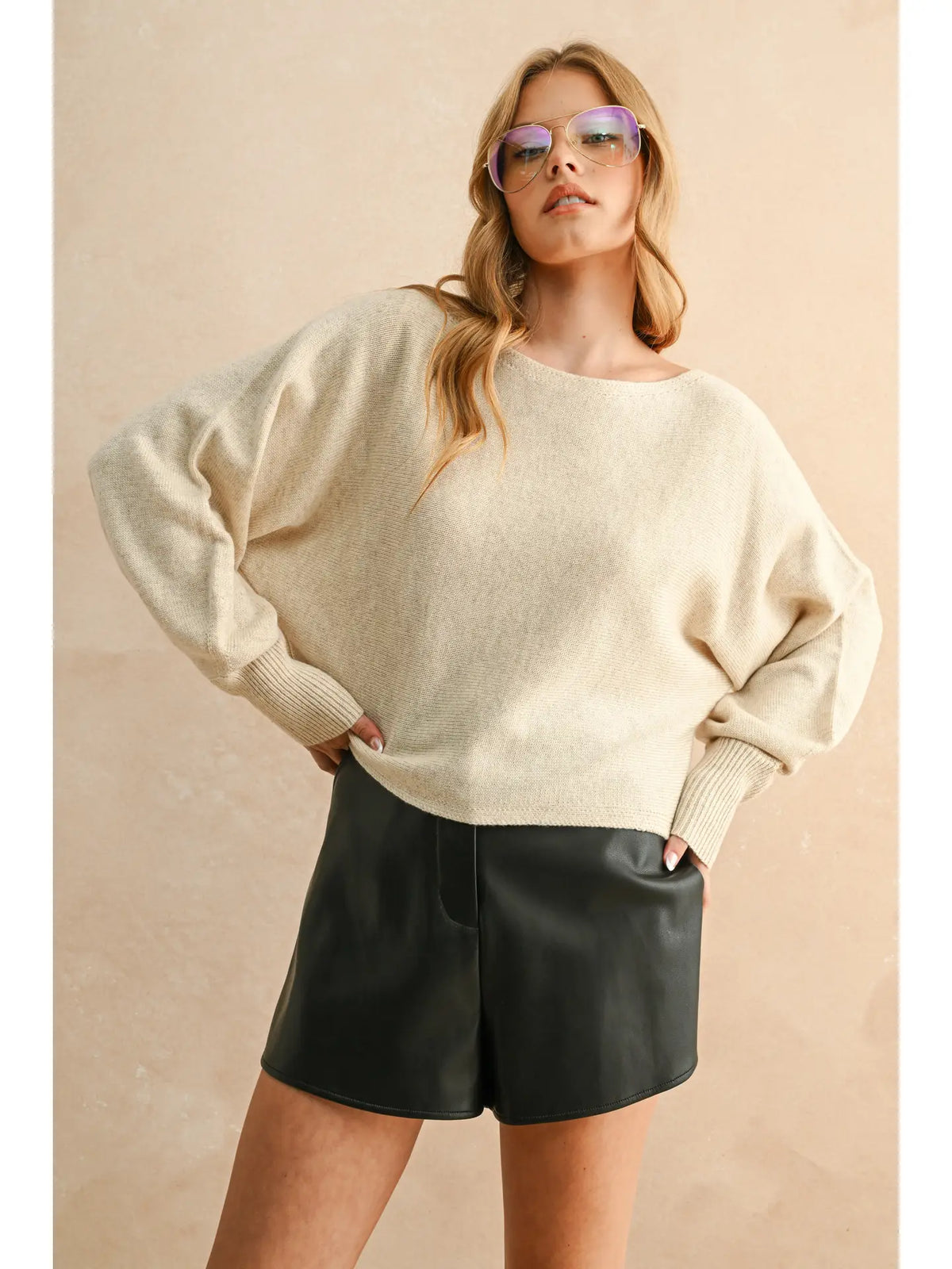 Ardin Boatneck Sweater (Oatmeal)