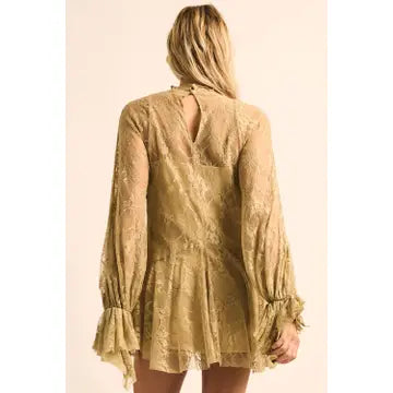 Stevie Lace Mini (Pistachio)