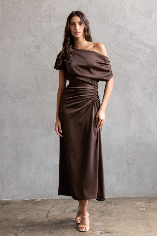 The Espresso Evening Dress