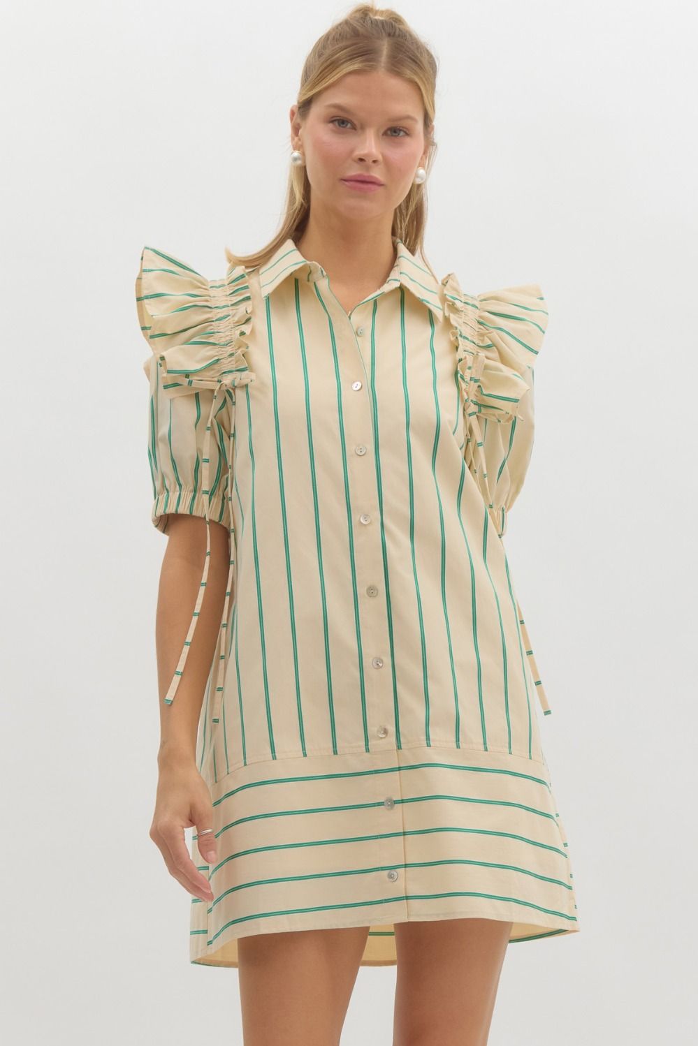 Ivy Stripe Mini Dress