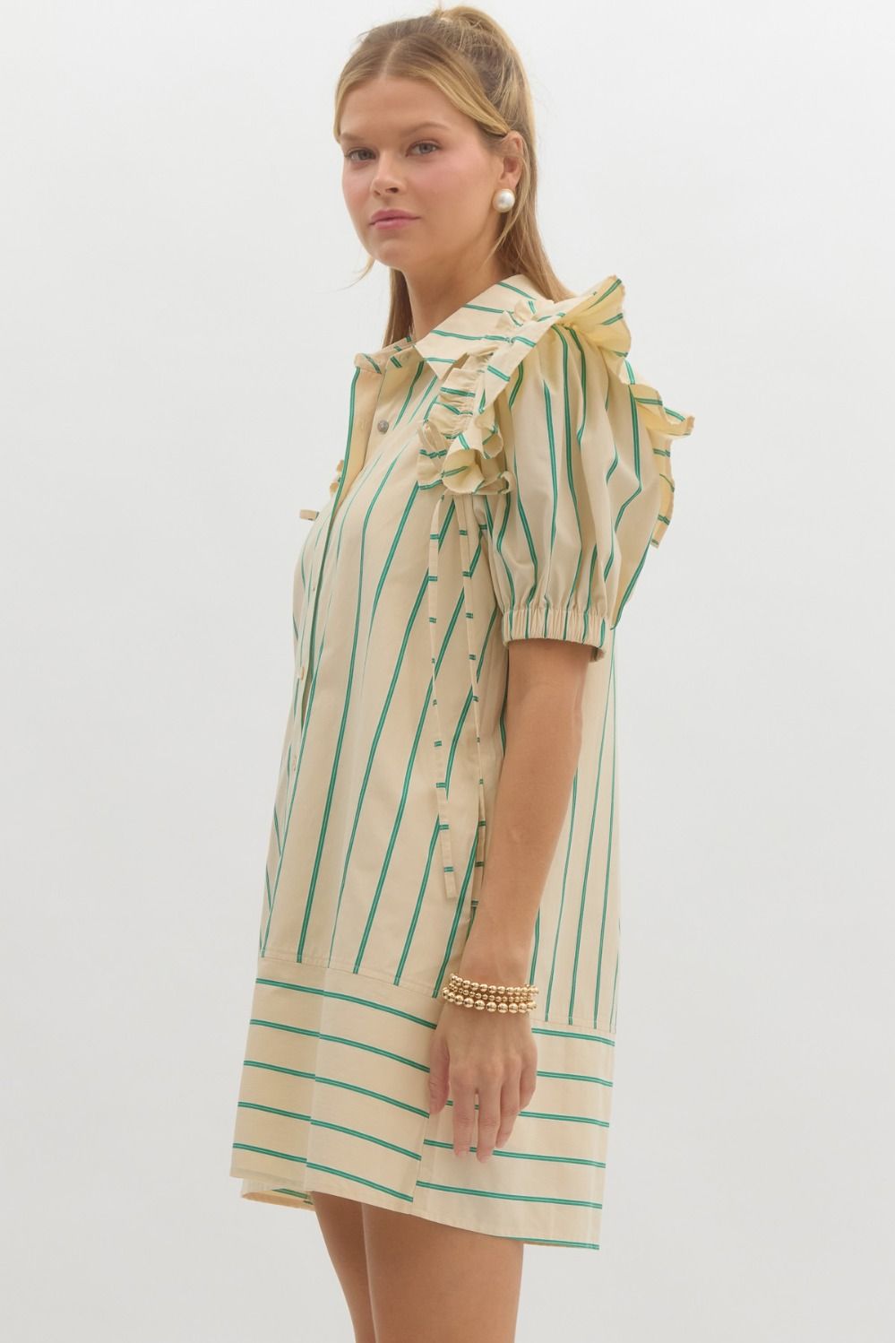 Ivy Stripe Mini Dress